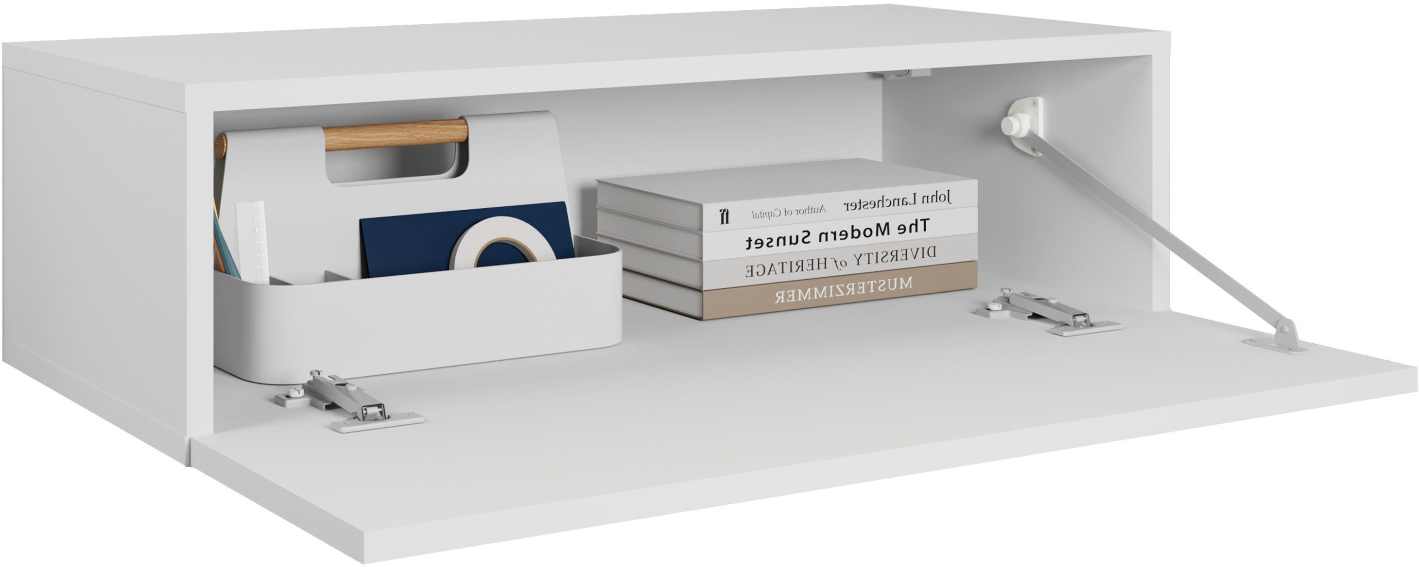 OTTO home Garderobenschrank Paris (Packung) Kleine Garderobe Wandschrank 70 cm breit, 1 Klappe