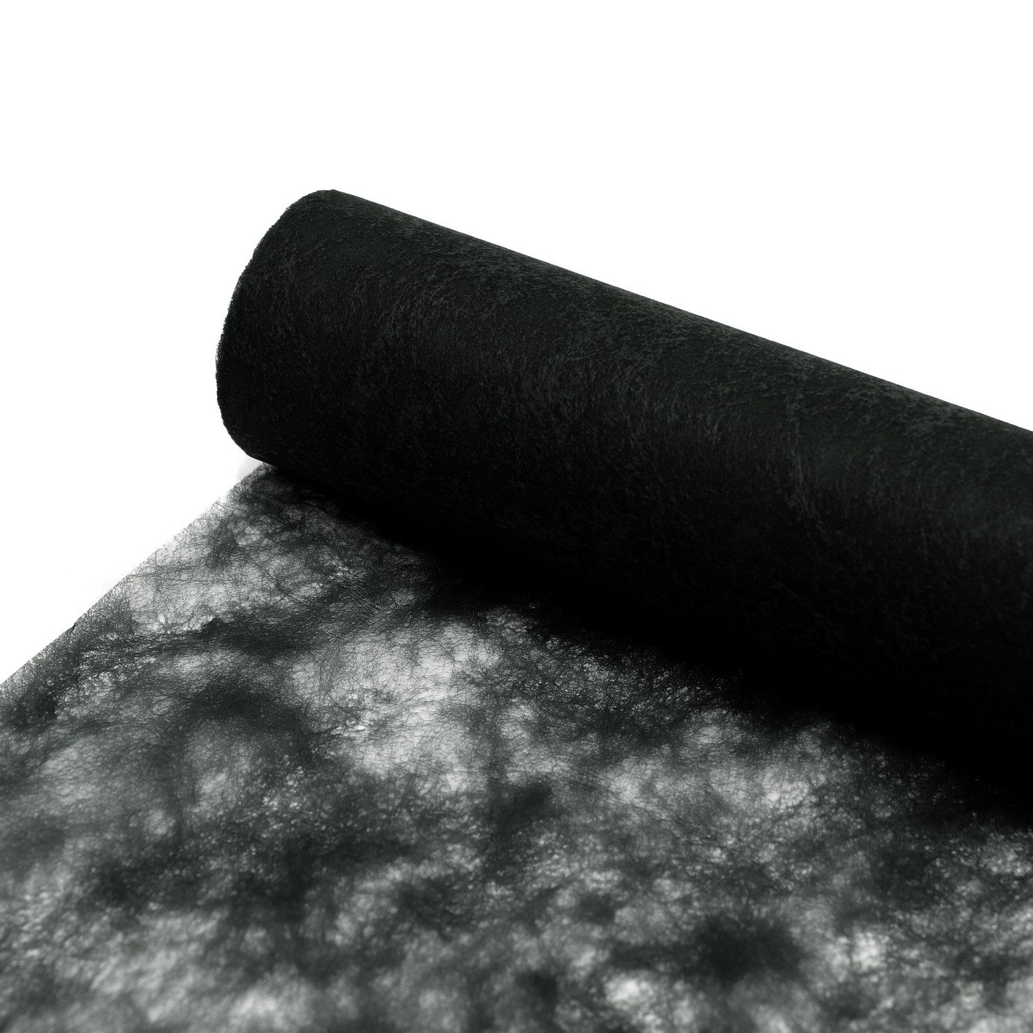 Deko AS Tischläufer Sizocloud® Tischläufer schwarz 60cm Rolle 25 Meter 57-600-25-017 (1-tlg, 1 Rolle Tischläufer), Strapazierfähig