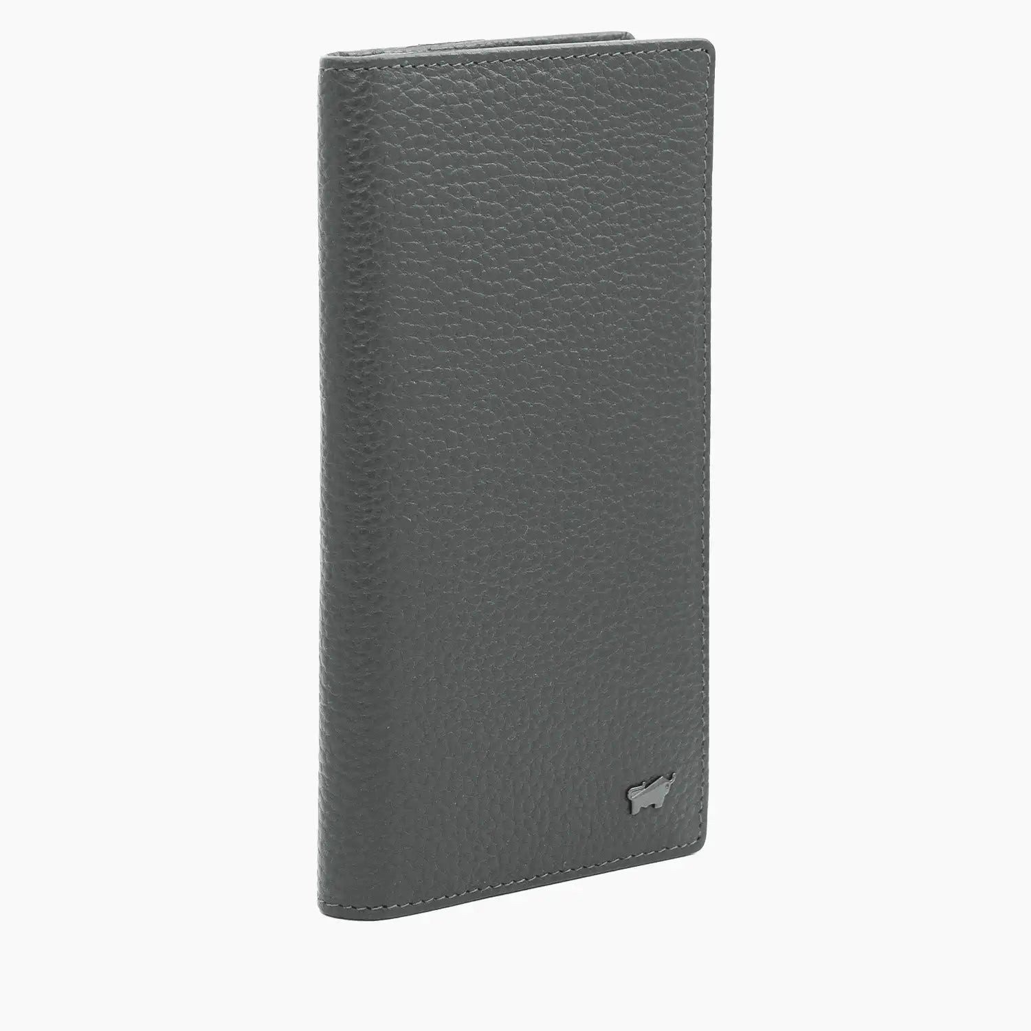 Braun Büffel Brieftasche THEO RFID Brieftasche 14Kartenfächer grau