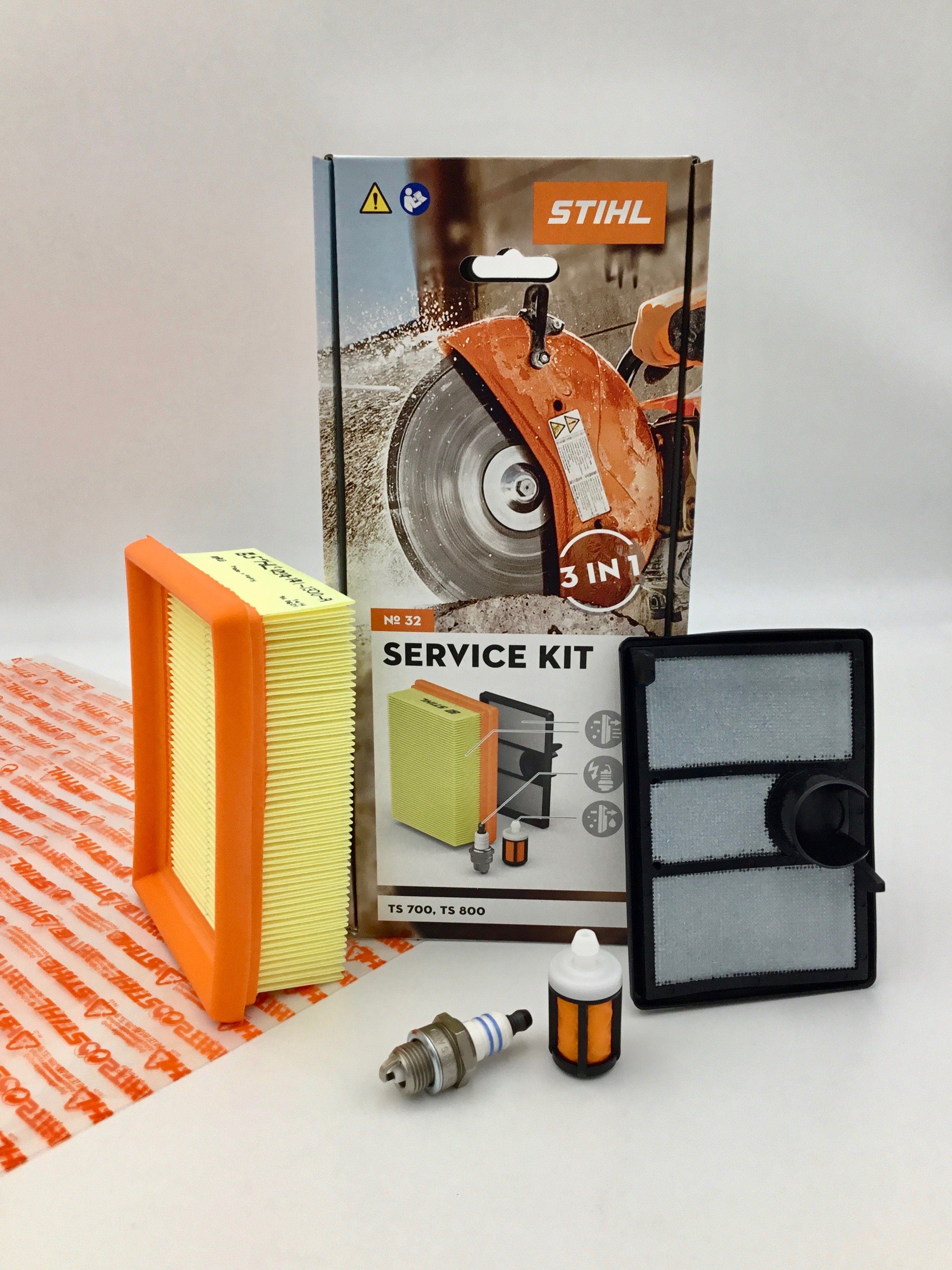 STIHL Ersatzfilter STIHL Service Kit 32 TS 700, TS 800, 42240074100 Filter, Zündkerze, Zubehör für S 700, TS 800