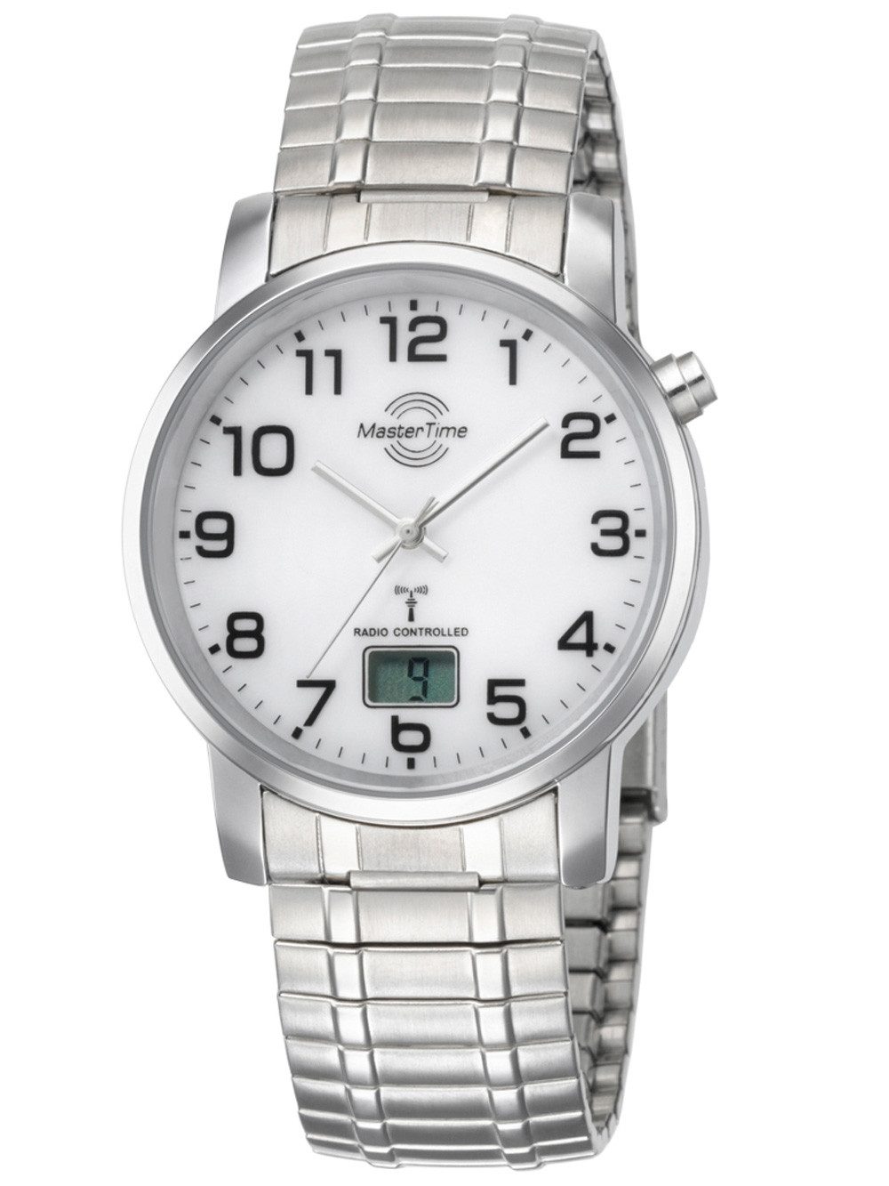 Quarzuhr Master Time MTGA-10306-12M Funk Basic Series Herrenuhr 41mm 3ATM Master Time MTGA-10306-12M Funk Basic Series Herrenuhr 41mm 3ATM