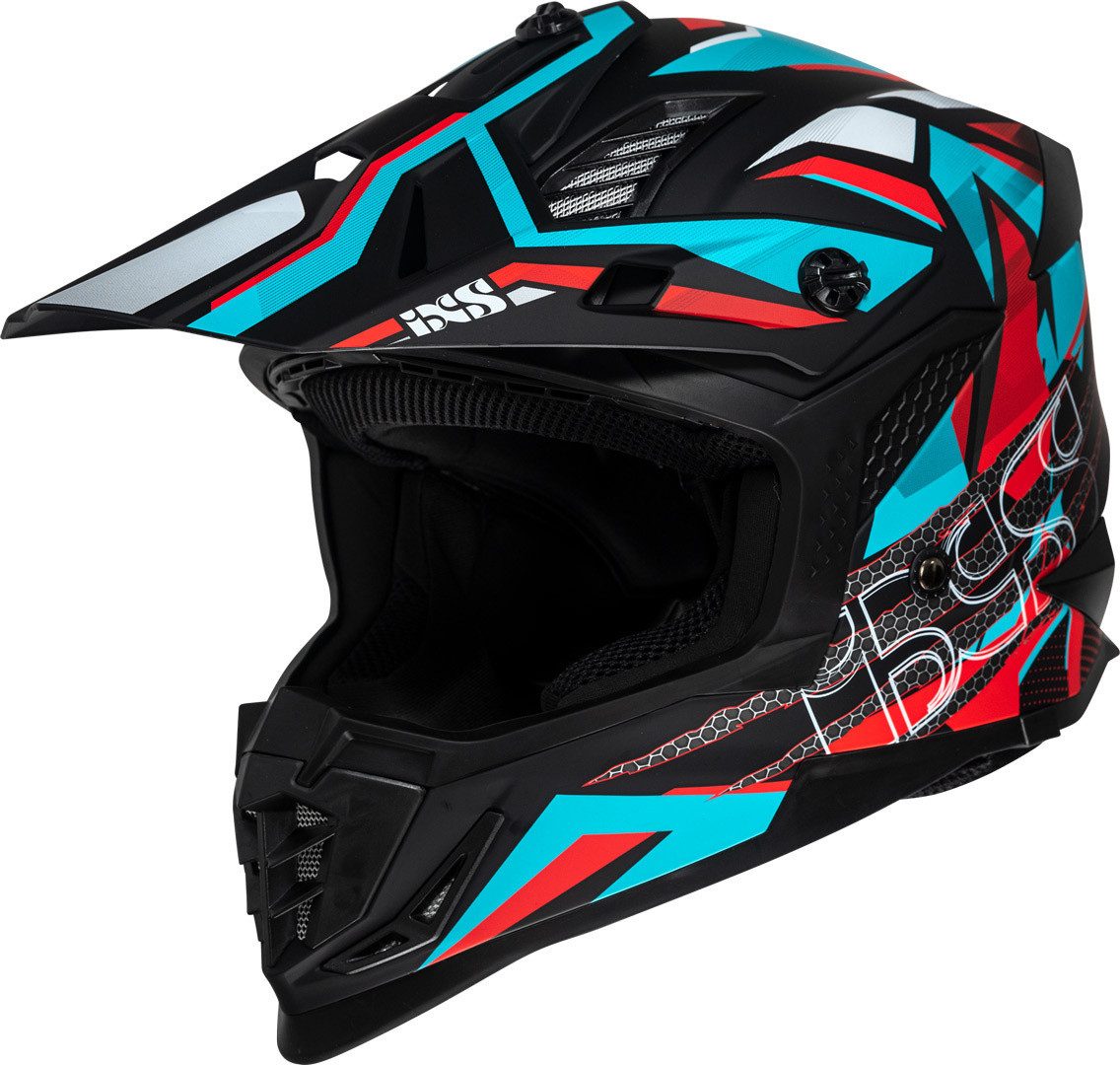 IXS Motocrosshelm iXS363 2.0 Motocross Helm, Ratschenverschluss