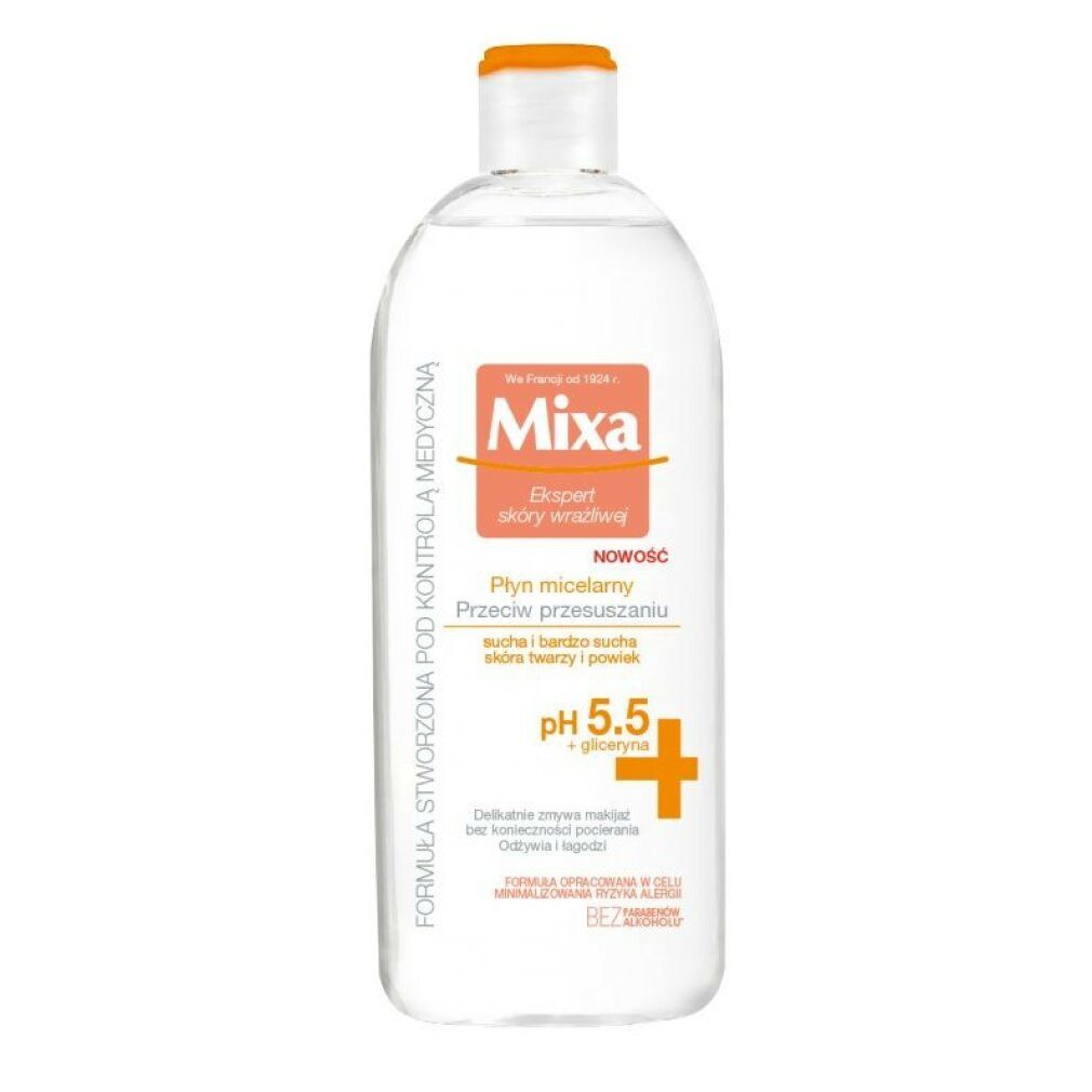 Mixa Körperpflegemittel Micellar Lotion gegen Trockenheit für trockene und sehr trockene Haut