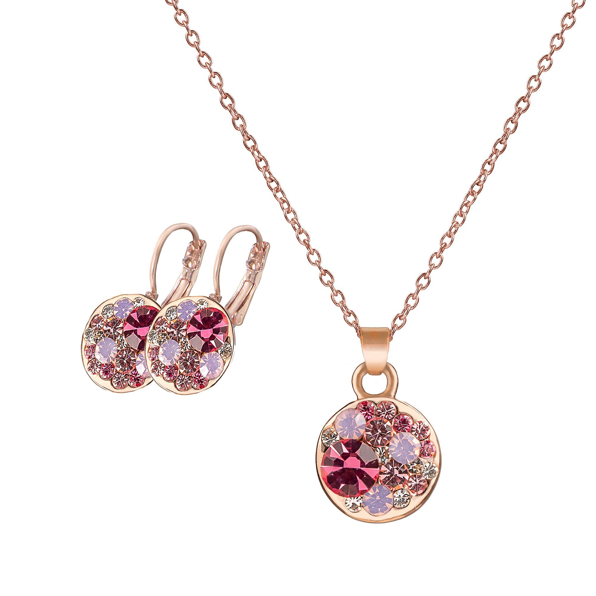 Taffstyle Ohrring und Ketten Set Schmuckset günstig online kaufen