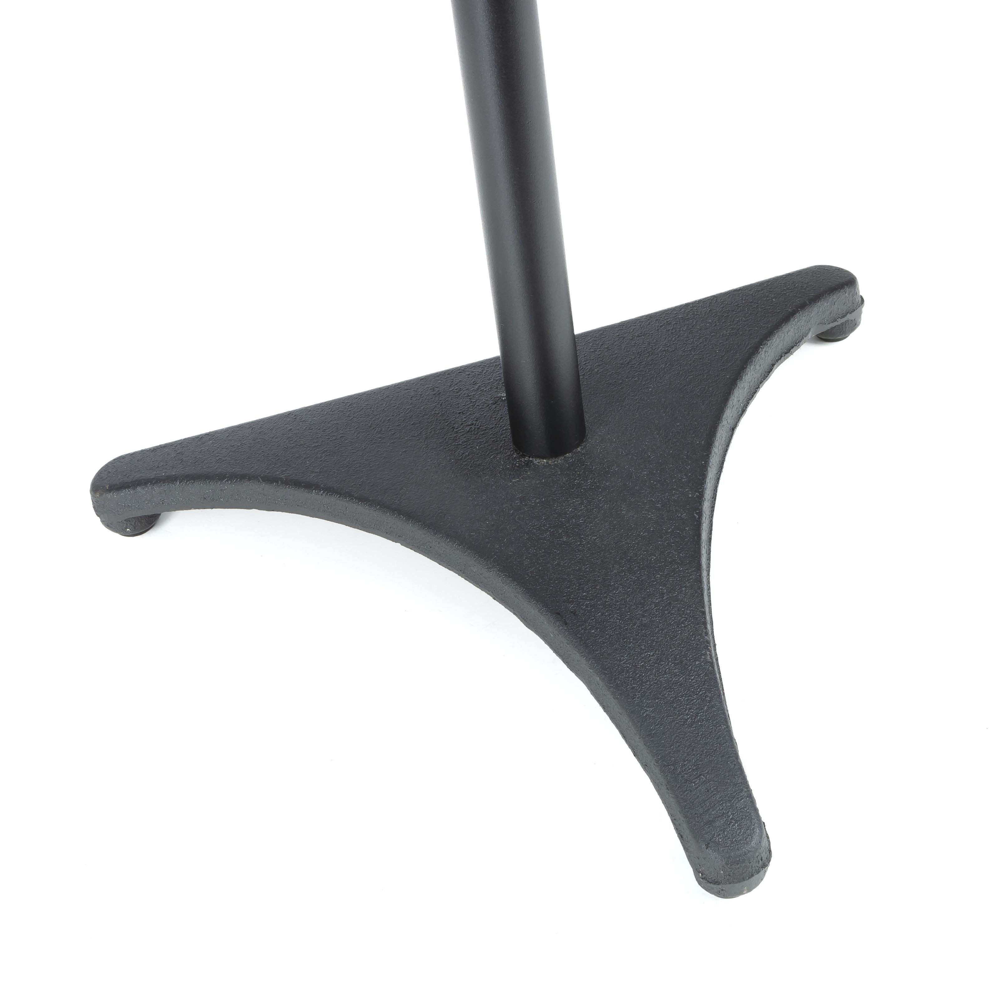 FAME Lautsprecherständer, (Audio DB 029 Monitor Ständer Stabiler Lautsprecherständer Geeignet für Nahfeld-Monitore bis 12 kg Höhenverstellbar 410-1110 mm Schwarz Ideal für TV Broadcast Tonstudio Auflagefläche 125 x 100 mm, Stative und Halter für Studio Equipment, Monitor Stative, Monitor Ständer, Lautsprecherständer, Höhenverstellbar)