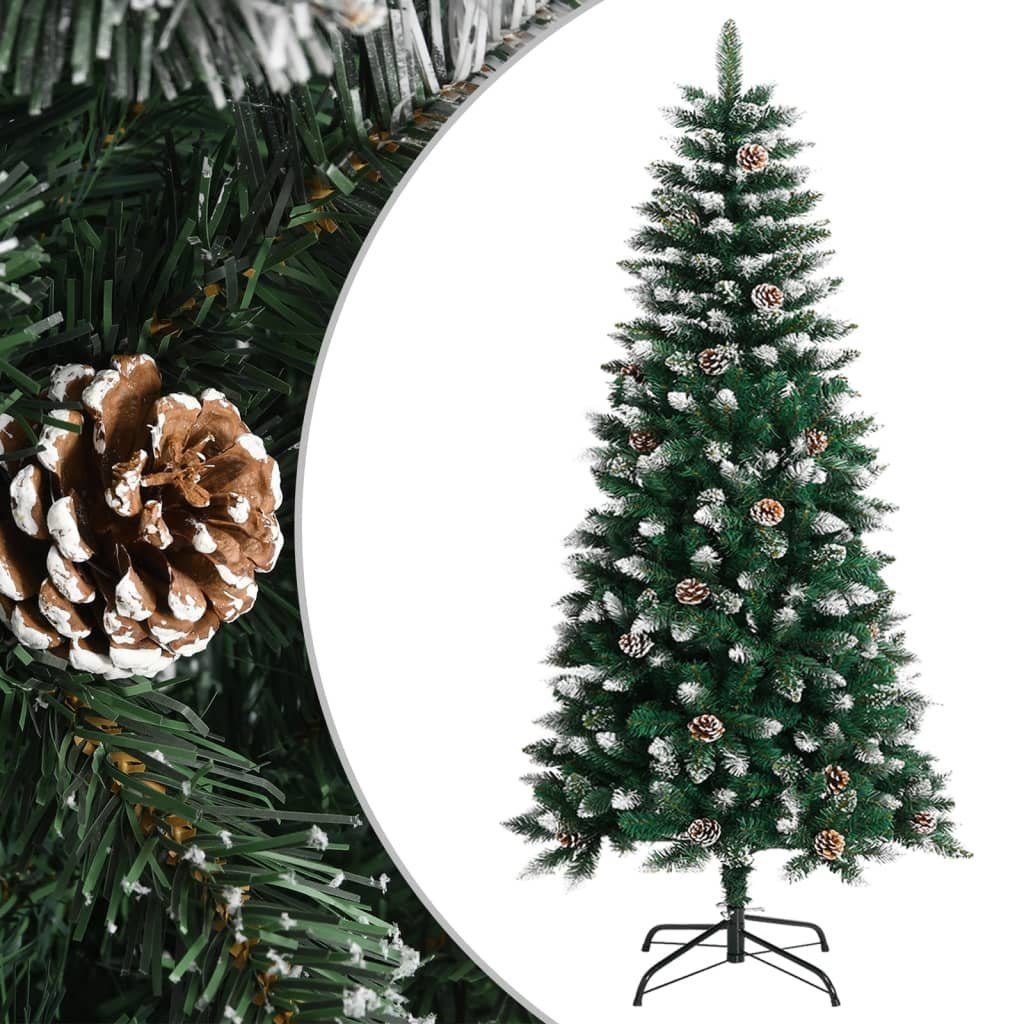 furnicato Künstlicher Weihnachtsbaum mit Ständer Grün 120 cm PVC