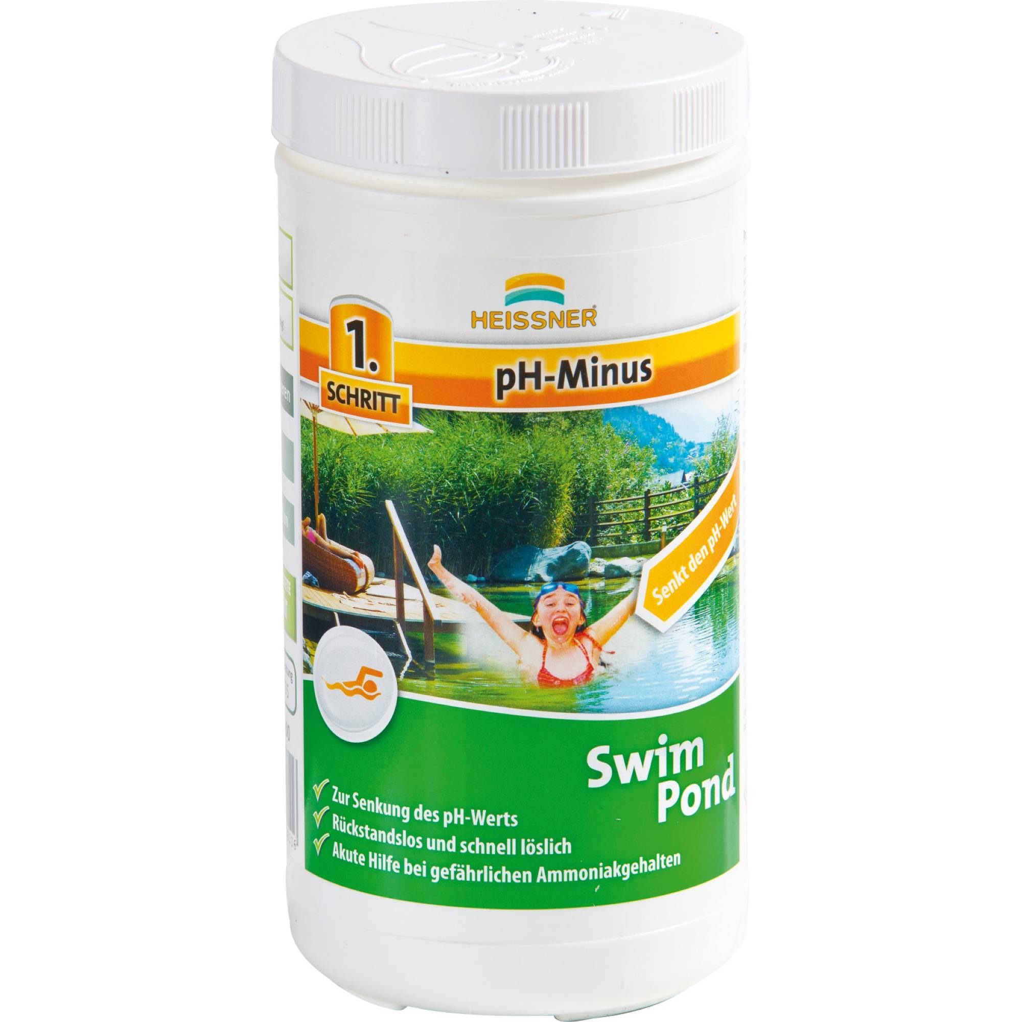 Teichpflege pH Minus Granulat 1,5 kg - Schwimmteichpflege von