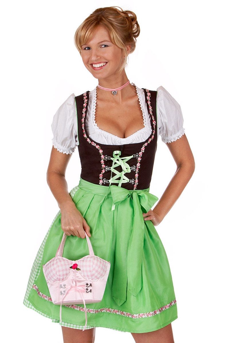 STOCKERPOINT Dirndl Mini Dirndl 2tlg. - JUDY - apfelgrün mehr
