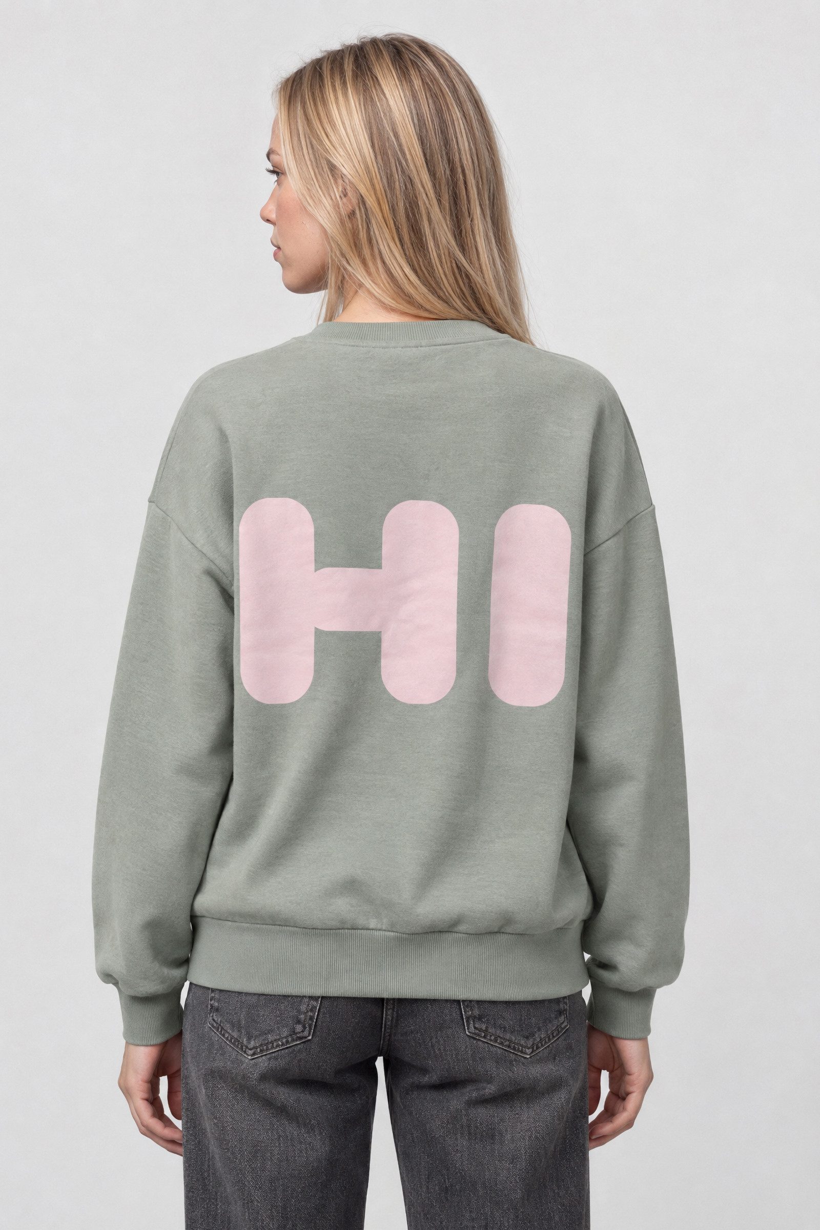Alife & Kickin Sweatshirt Rückenprint HI, Rundhals, Rippbündchen, Relaxed Fit, hüftlang – Bild 4 von 5