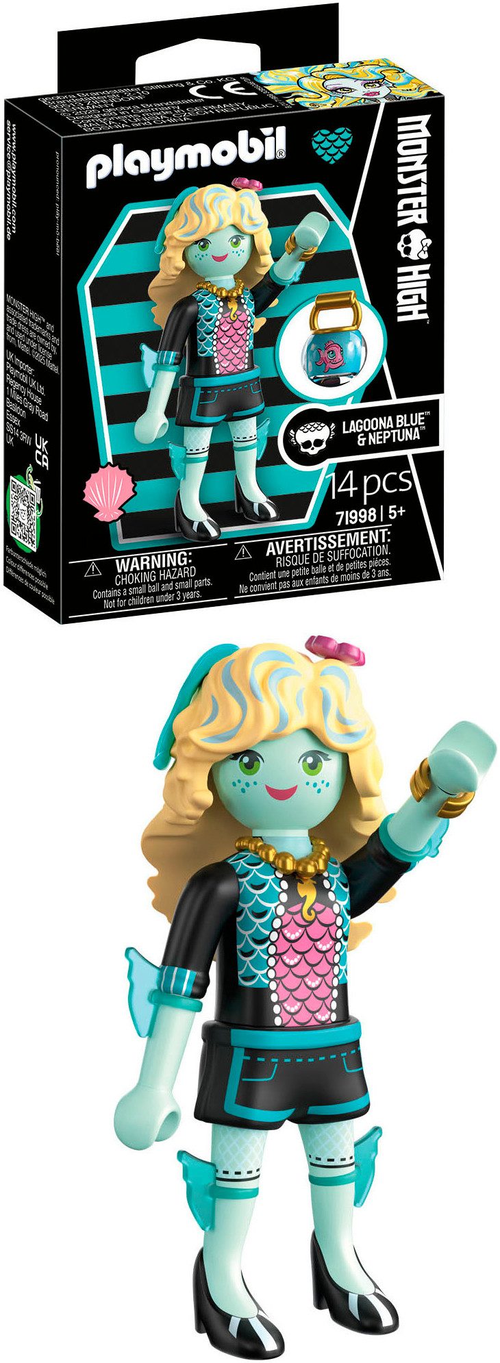 Playmobil® Lagoona Blue (71998), Monster High Konstruktions-Spielset, (14 S günstig online kaufen