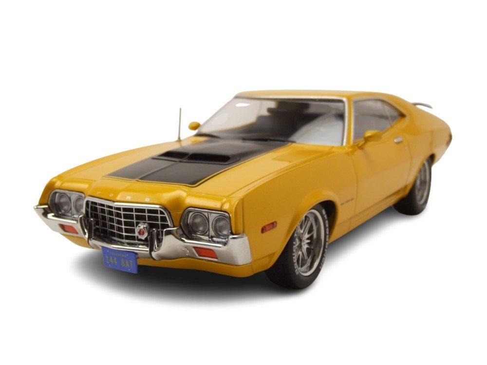 ixo Models Modellauto Ford Gran Torino Sport 1972 gelb, Maßstab 1:18