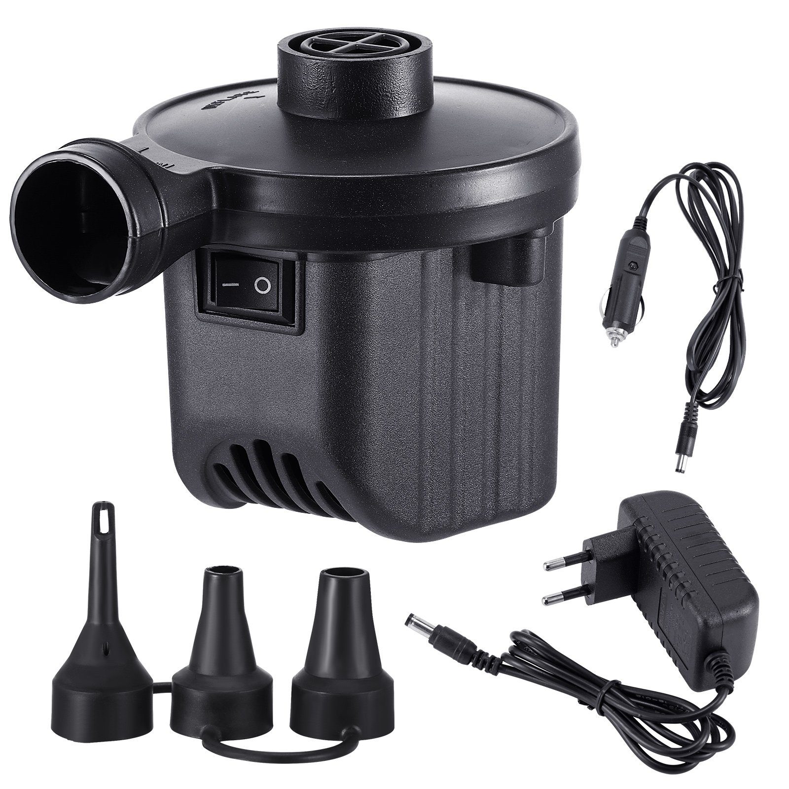 Luftpumpe Elektrische Luftpumpe tragbare Schnellfüllpumpe für Luftbett
