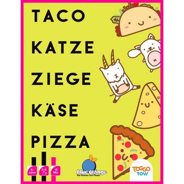 Asmodee Spiel, Taco Katze Ziege Käse Pizza