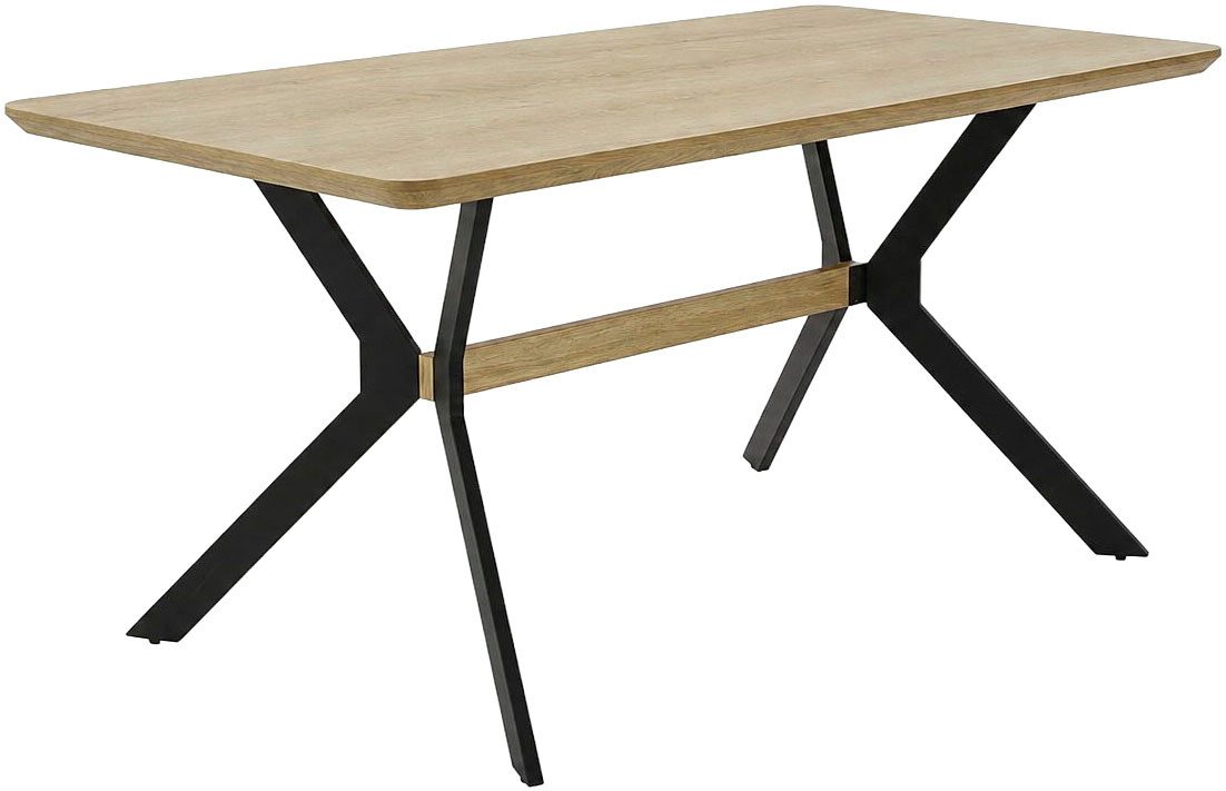 Jockenhöfer Gruppe Esstisch Nairobi, Tisch (Maße: B160 x T80 x H75,5), Schweizer Kante