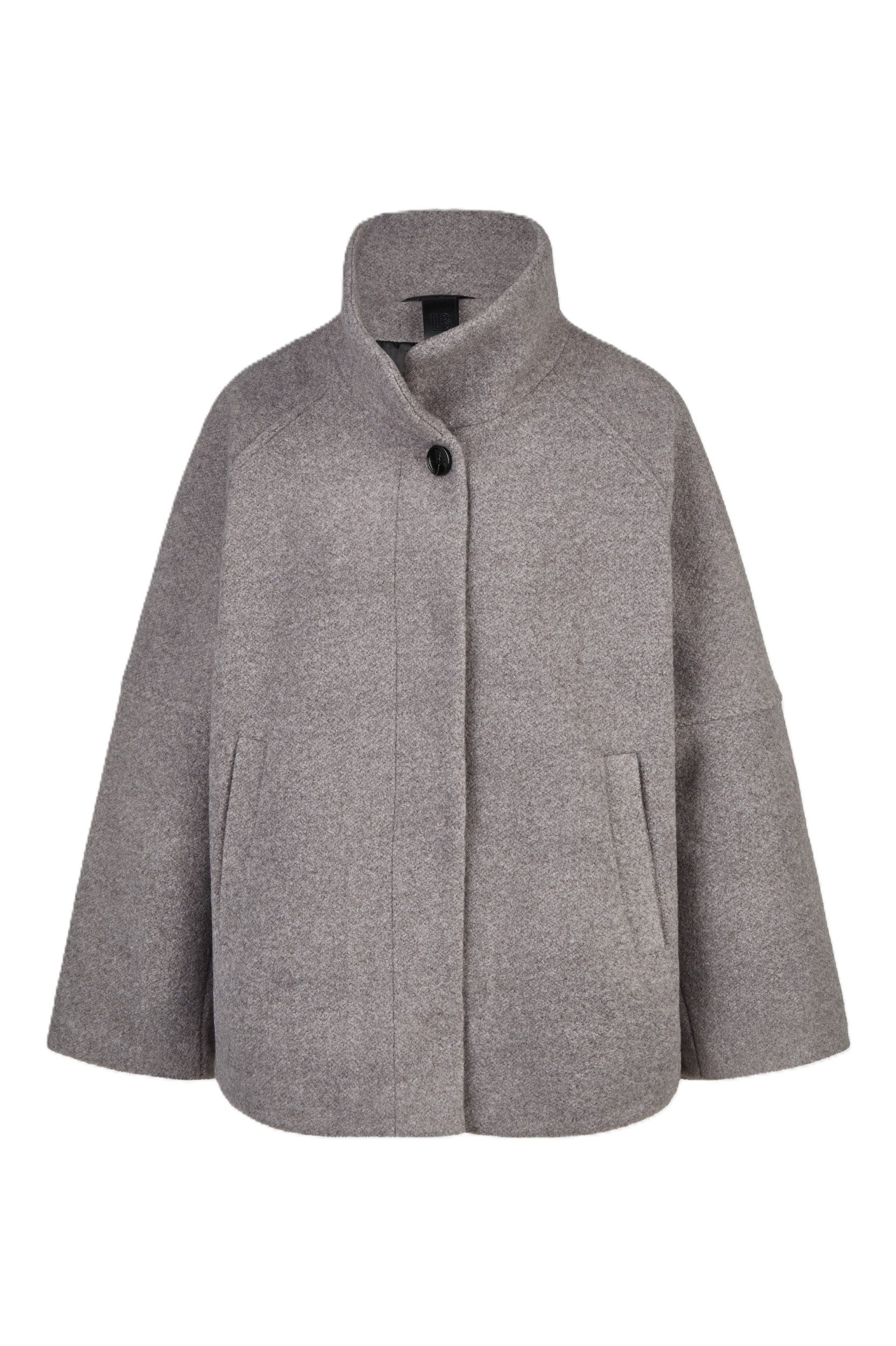 Barbara Lebek Wolljacke Jacke - Übergangsjacke mit Stehkragen - Damen Jacke