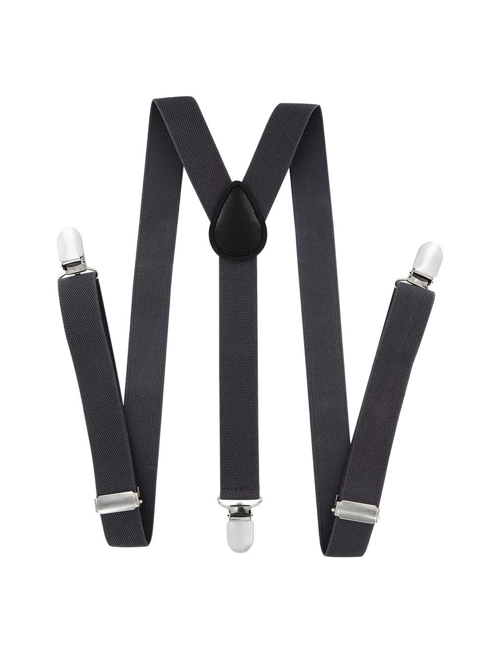 axy Hosenträger Kinder Jungen Hosenträger (1-St) Kinder 7-12 Jahre, 3 Stabile Clips Y-Form 2,5cm Breit verstellbar