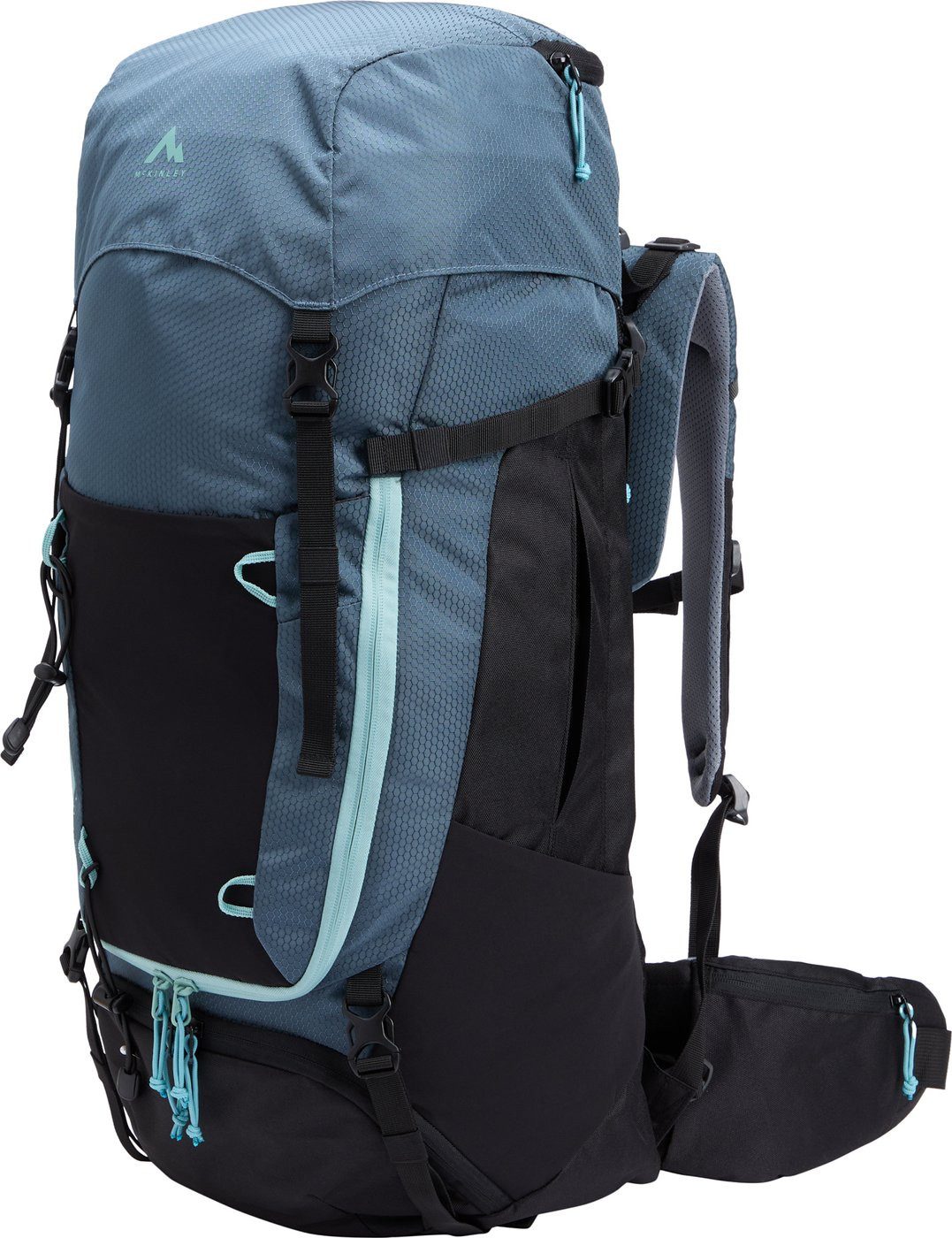 McKINLEY Trekkingrucksack Da.-Trek-Rucksack Make II CT 50W+10 Vari BLUE PETROL/BLACK NI