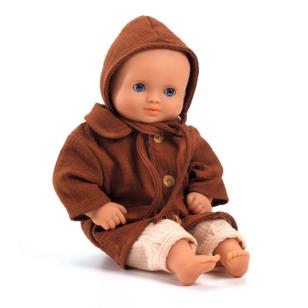 DJECO Puppenkleidung Herbst Oufit Baumwollmantel und günstig online kaufen