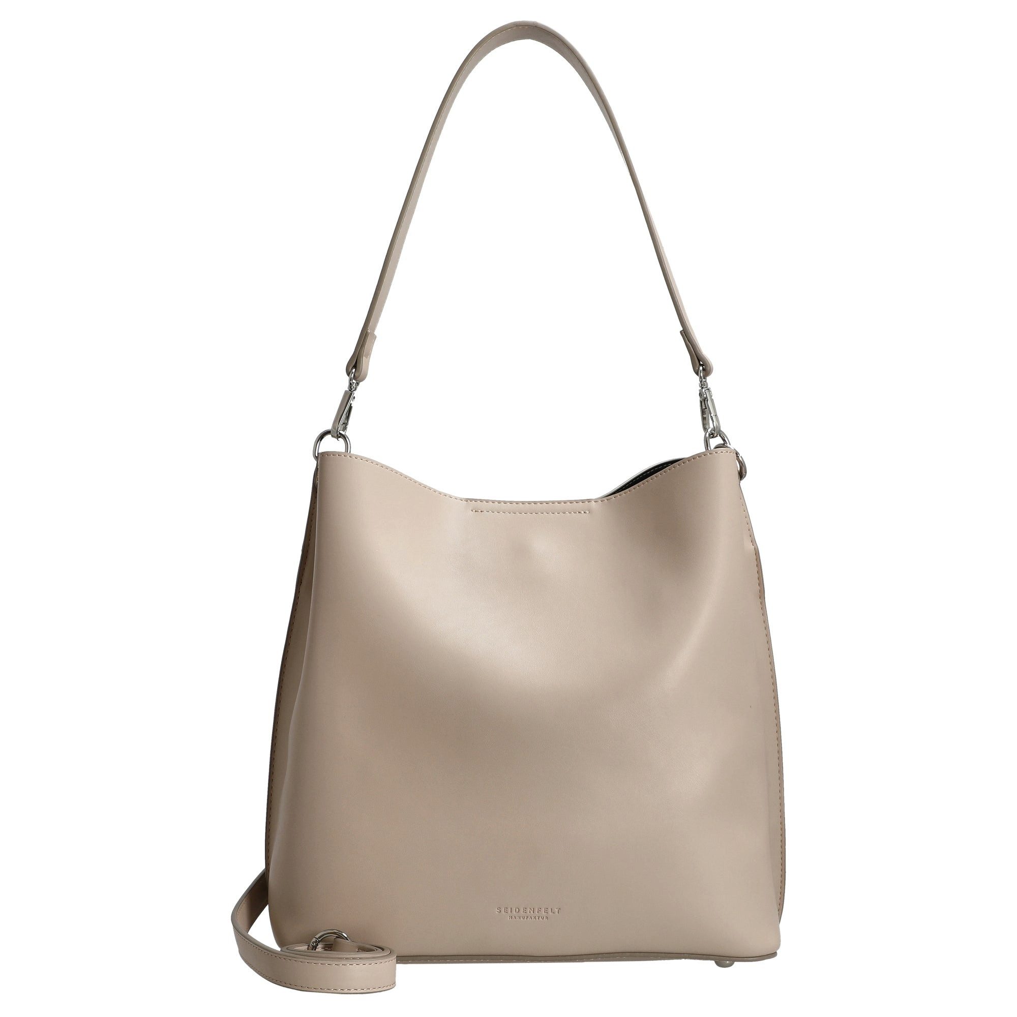 Umhängetasche Lilla Ro Midi Hobo - Schultertasche 30 cm (light sand)