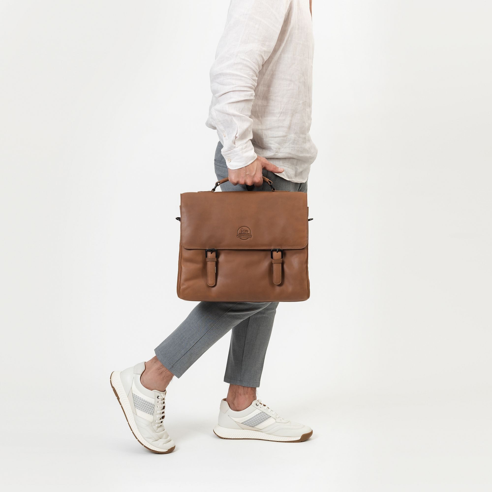Farmhood Aktentasche Nashville, Leder günstig online kaufen