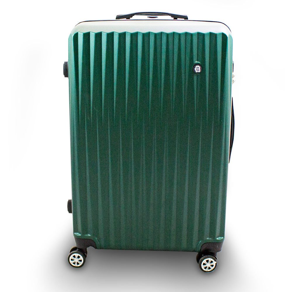 Barut Trolleyset Barut Reisekofferset 2-teilig M + XL Modell General Grün, 4 Rollen, (Set, 2 tlg., MS-17287)