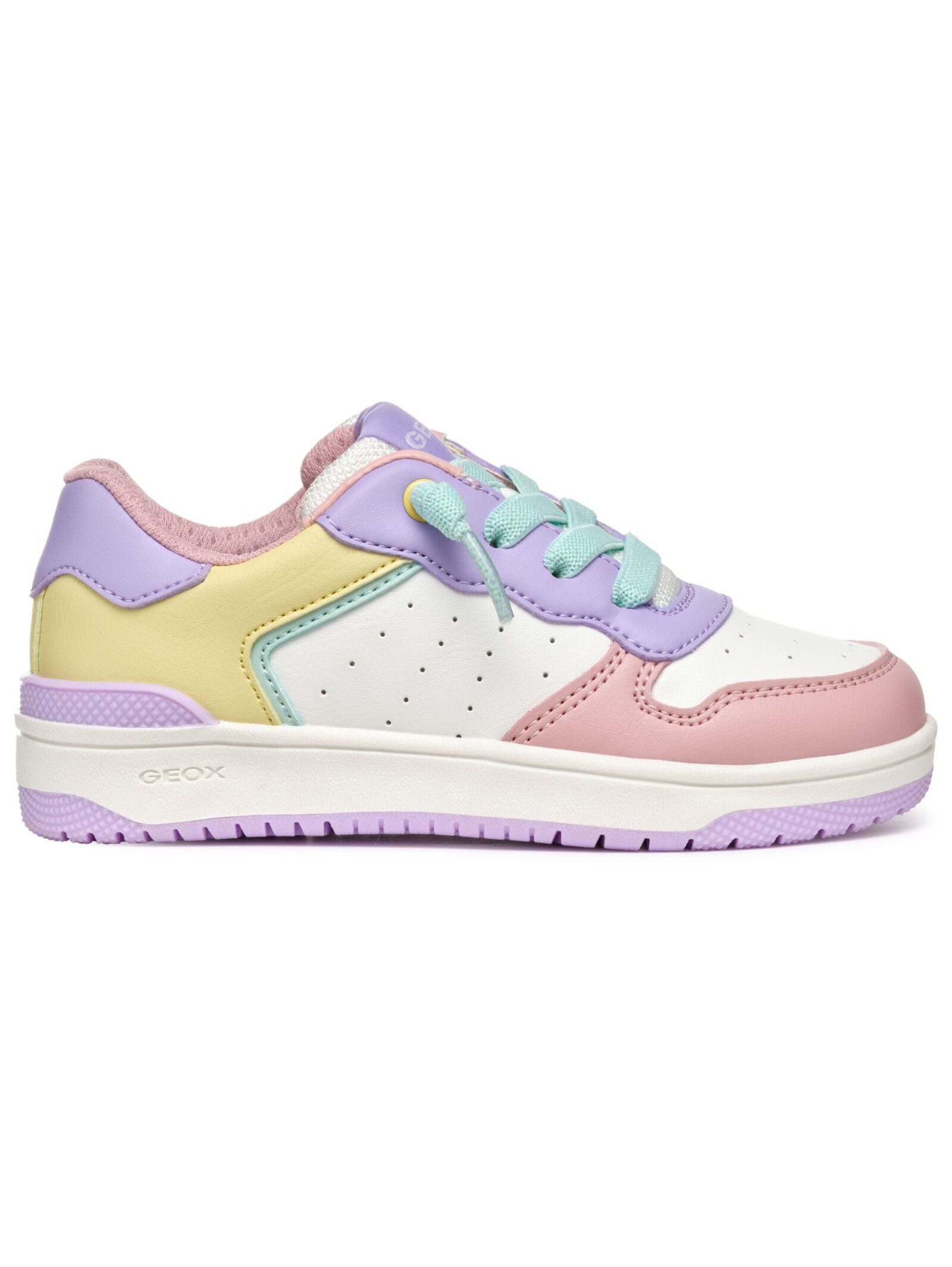 Geox Sneaker Lederimitat/Textil . Sneaker (1-tlg)