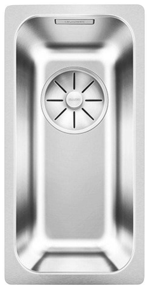 Blanco Edelstahlspüle SOLIS 180-IF, eckig, 44/22 cm, (1 St), zum wechselseitigen Einbau geeignet