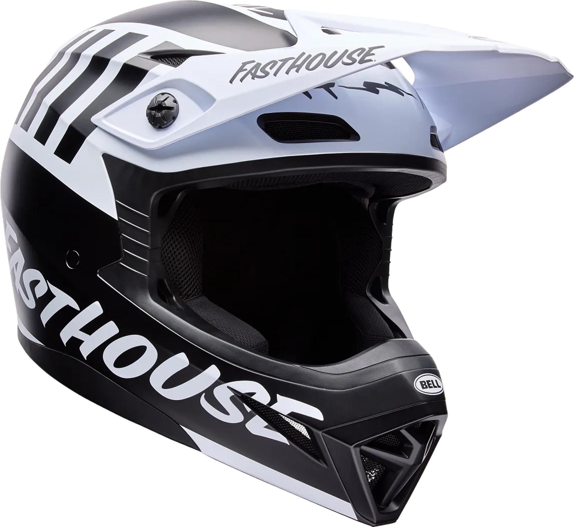 Bell Motocrosshelm MX-10 MIPS Fasthouse Motocross-Helm, vorbereitet für Kommunikationssystem,herausnehmbares Innenfutter