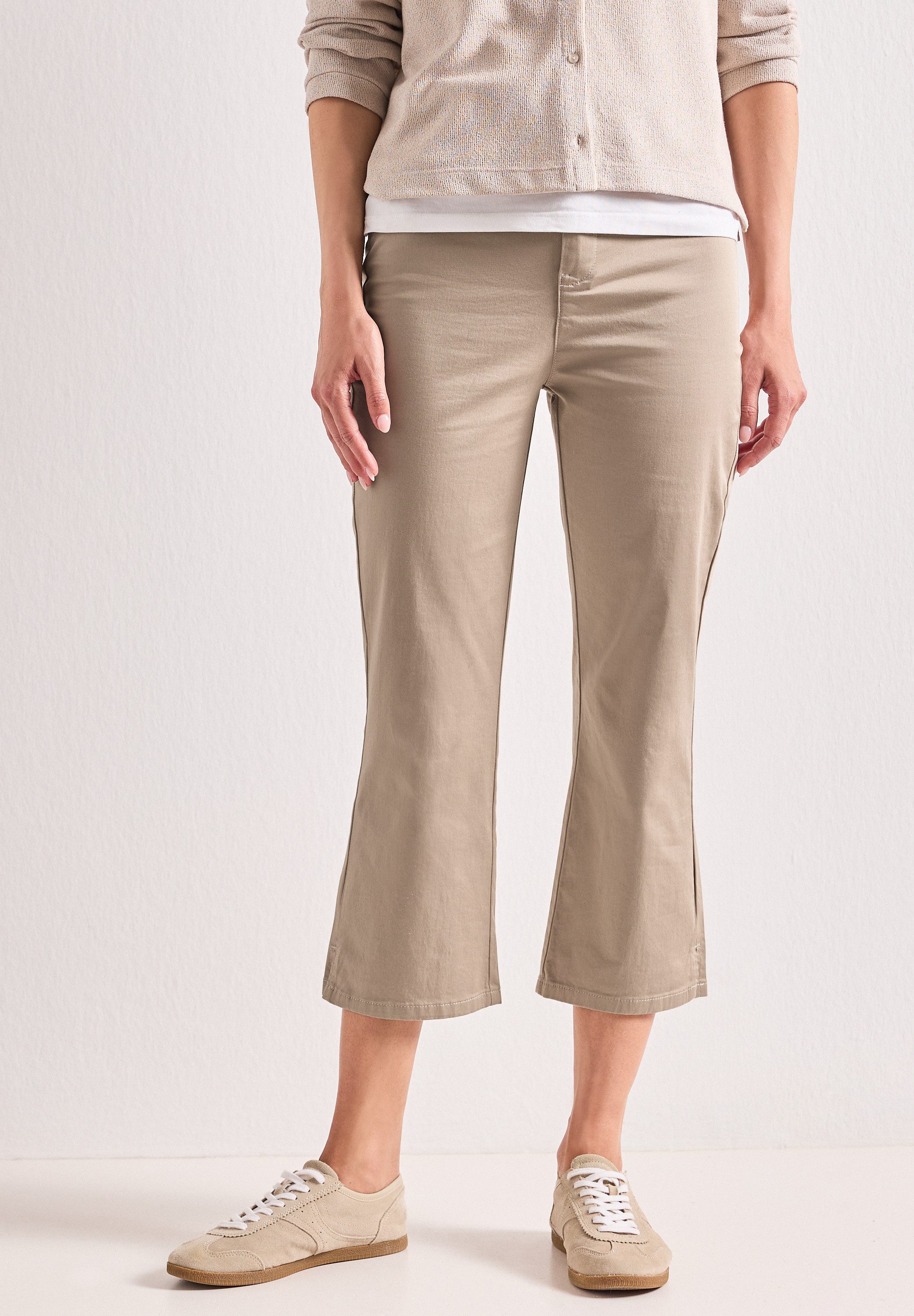 STREET ONE 3/4-Hose High Waist
