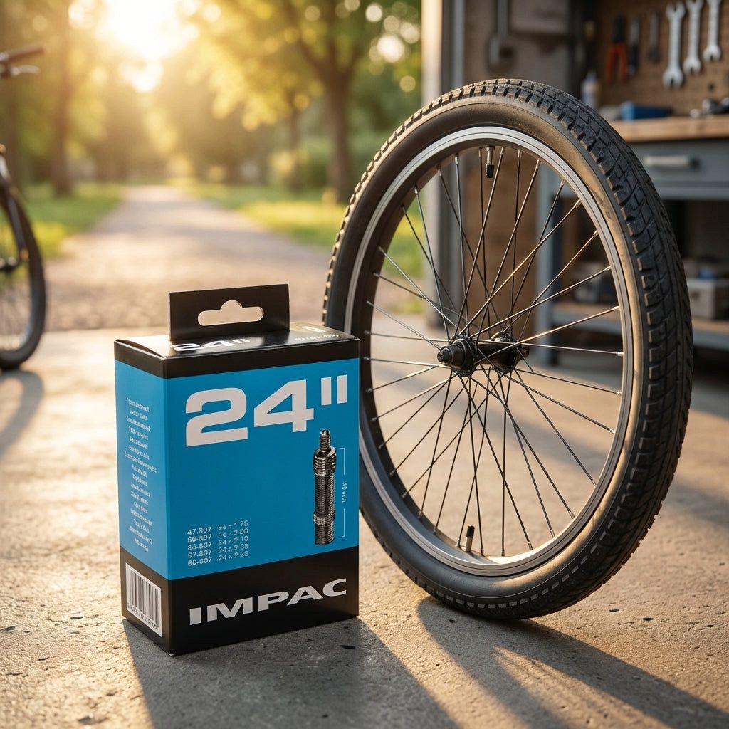 Impac Fahrradschlauch Impac Schlauch 24x1.50-2.35\" 40/60-507 DV - Dunlop-Ventil 40mm
