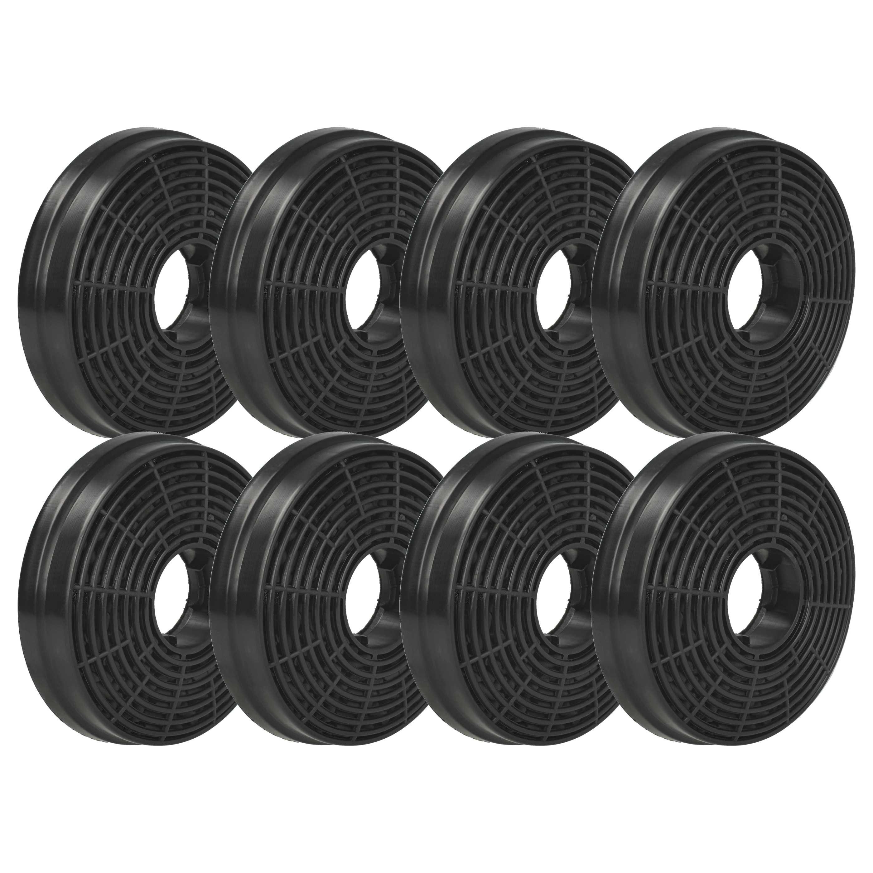 vhbw Aktivkohlefilter passend für PKM KH 60-6, KHU-60EB, UBH 6002-2 H, RH 6091, UBH6002T, Zubehör für KH 60-6 KHU-60EB UBH 6002-2 H RH 6091 UBH6002T