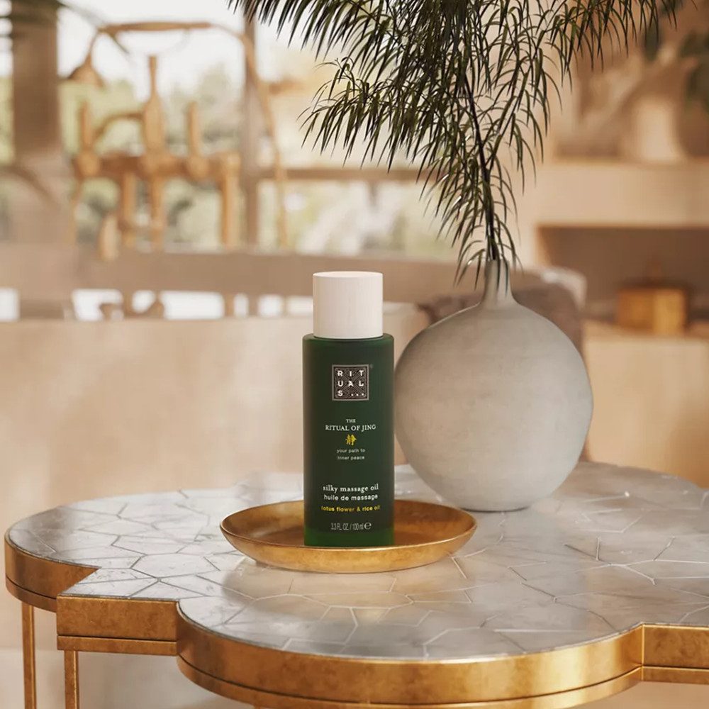 Rituals Massageöl Rituals The Ritual Of Jing Massage Oil 100 ml, Beruhigende Massageöl für entspannende Momente