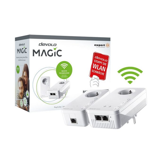 DEVOLO Magic 1200+ WiFi Starter Kit WLAN-Router