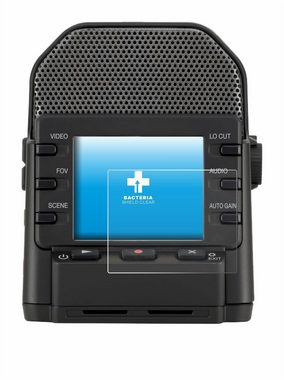 upscreen Schutzfolie für Zoom Q2n-4K, Displayschutzfolie, Folie Premium klar antibakteriell
