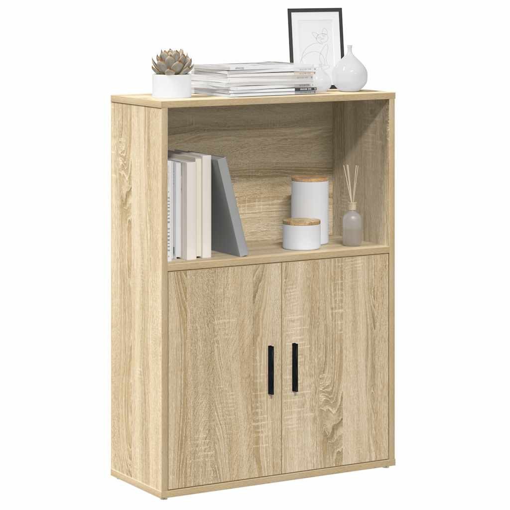 vidaXL Bücherregal Bücherregal Sonoma-Eiche 60x24x85 cm günstig online kaufen
