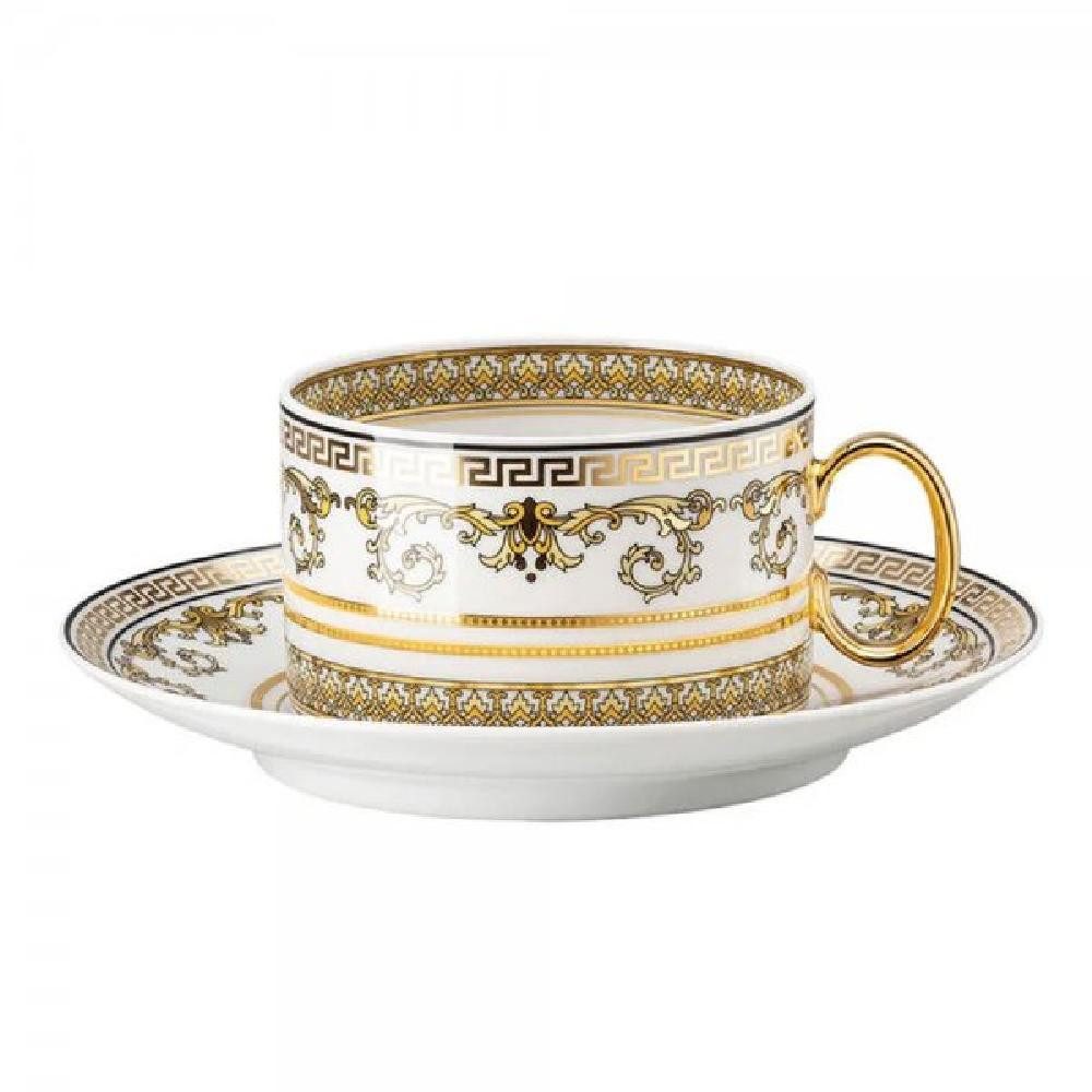 Versace Tasse by Rosenthal Teetasse Virtus Gala White (2-teilig)