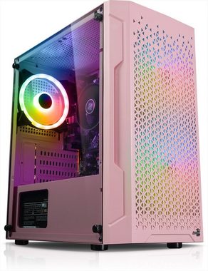Kiebel Zindarella V PC-Komplettsystem (27", AMD Ryzen 5 AMD Ryzen 5 5600G, Radeon Vega, 16 GB RAM, 512 GB SSD, RGB-Beleuchtung, WLAN)