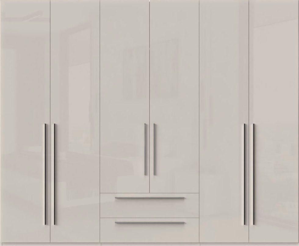 Places of Style Kleiderschrank "Piano, UV lackiert, hochglänzend in beige o günstig online kaufen