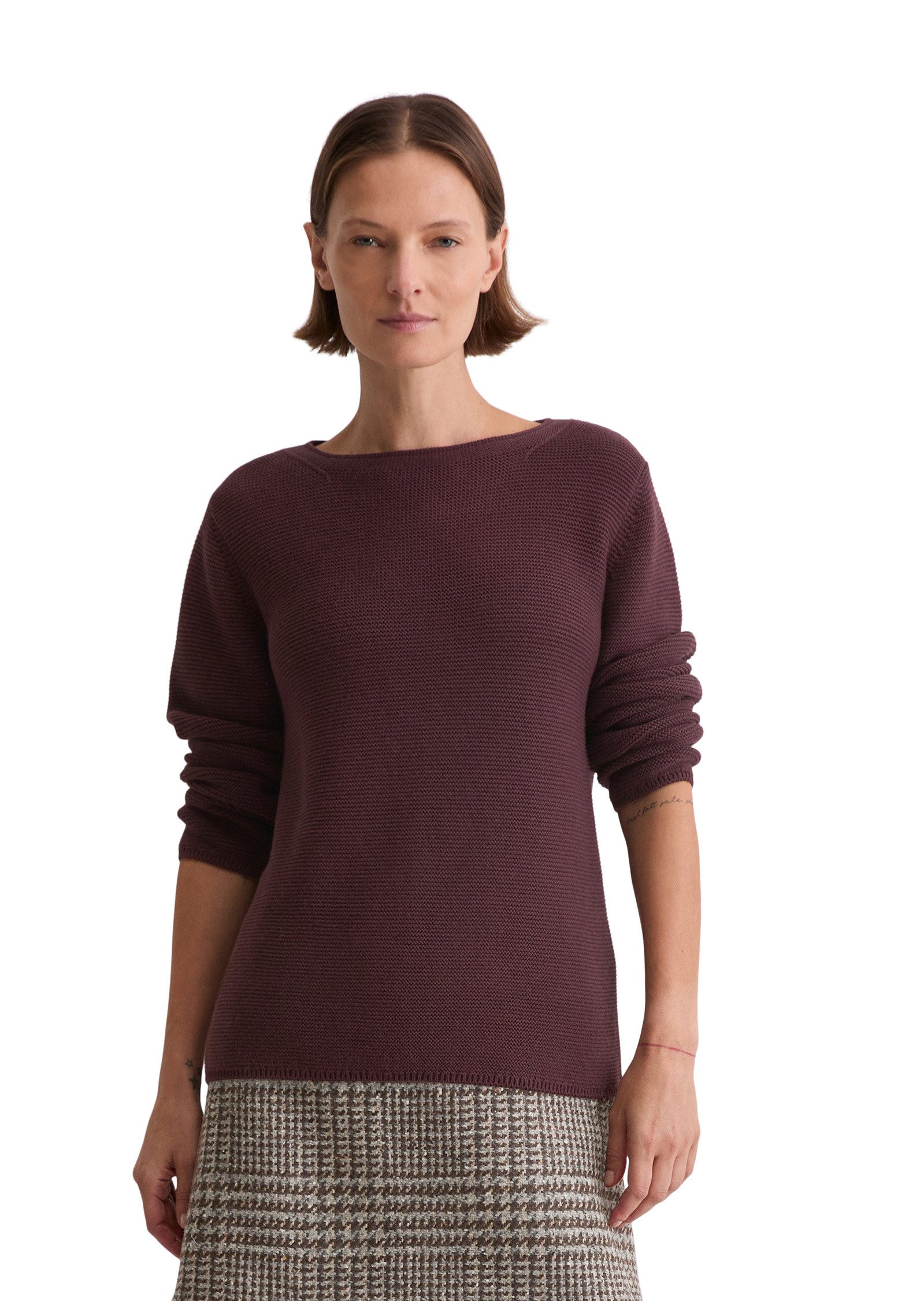 Marc O'Polo Rundhalspullover aus Organic Cotton