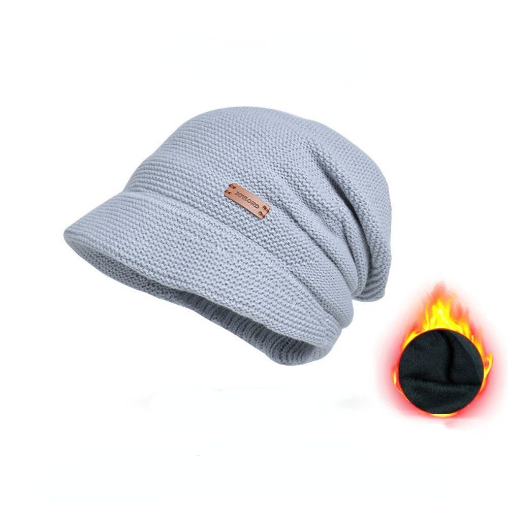 Blusmart Strickmütze Unisex Winter Modische Strickmütze günstig online kaufen