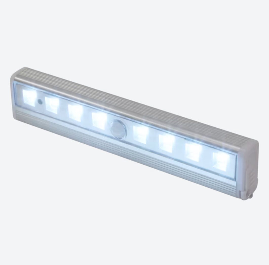 ZD Trading LED Nachtlicht Sensorleuchte LED 18 cm mit Magnet und Bewegungssensor, LED fest integriert