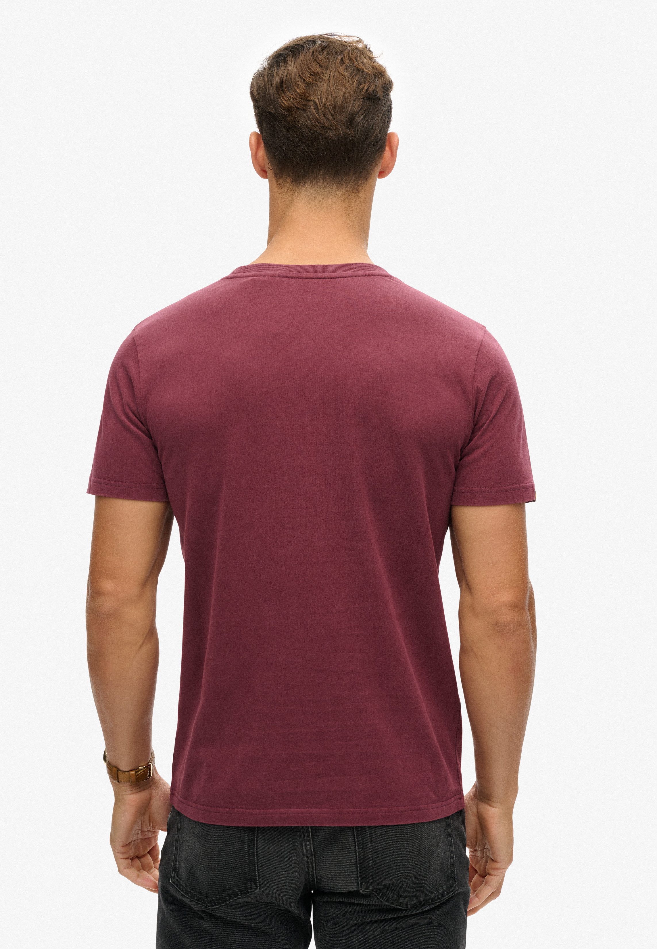 Superdry Rundhalsshirt CLASSIC CORE LOGO SHADOW TEE günstig online kaufen