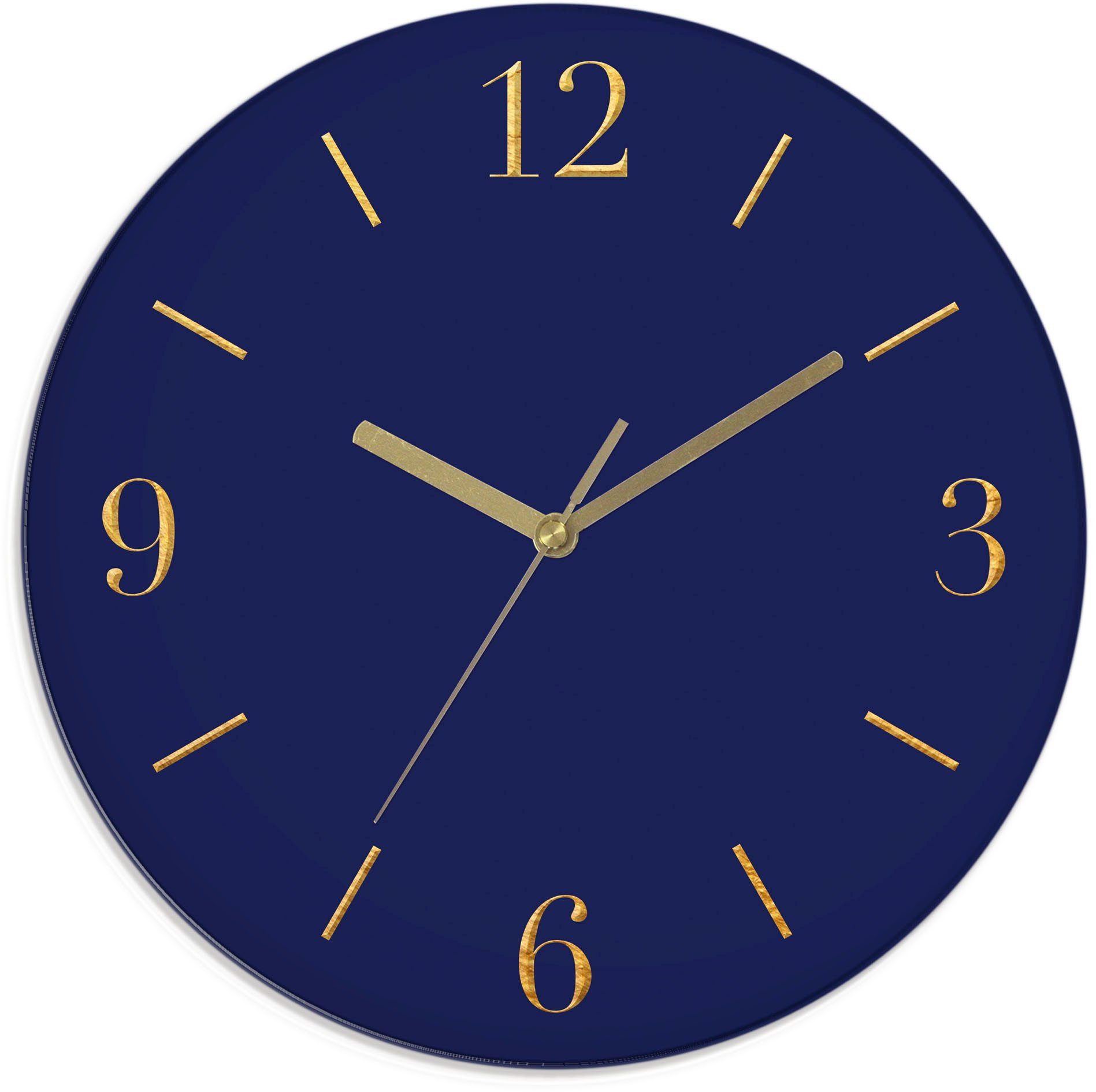 Leonique Wanduhr Aurum (wahlweise mit Quarz- oder Funkuhrwerk, lautlos ohne günstig online kaufen