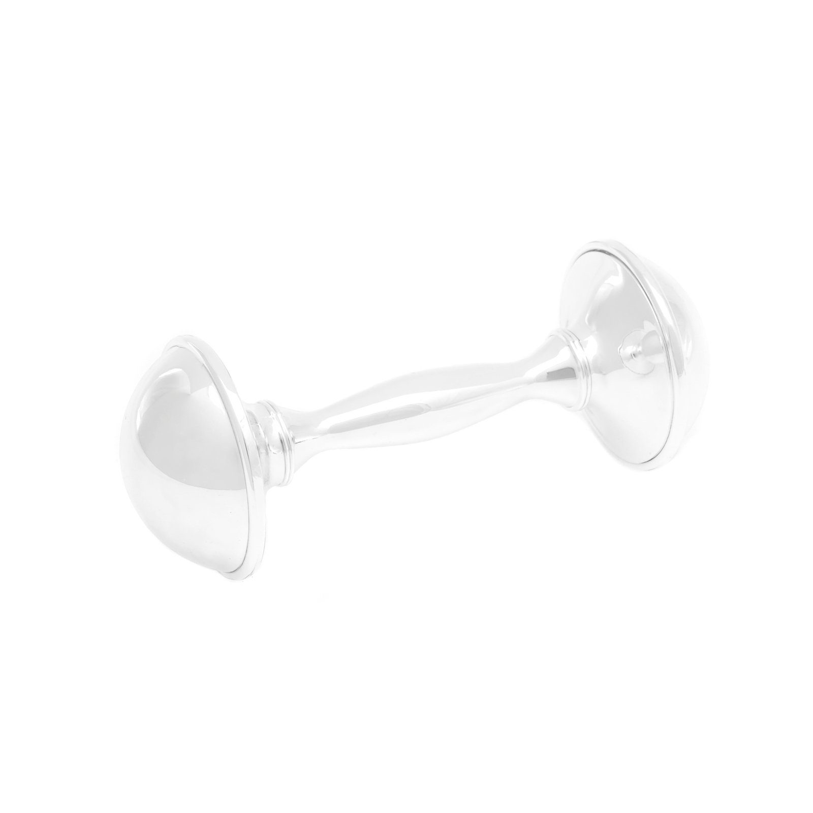 Brillibrum Beißring-Rassel Babyrassel Kinderrassel Metall Glöckchen Rassel Greifling Beißring