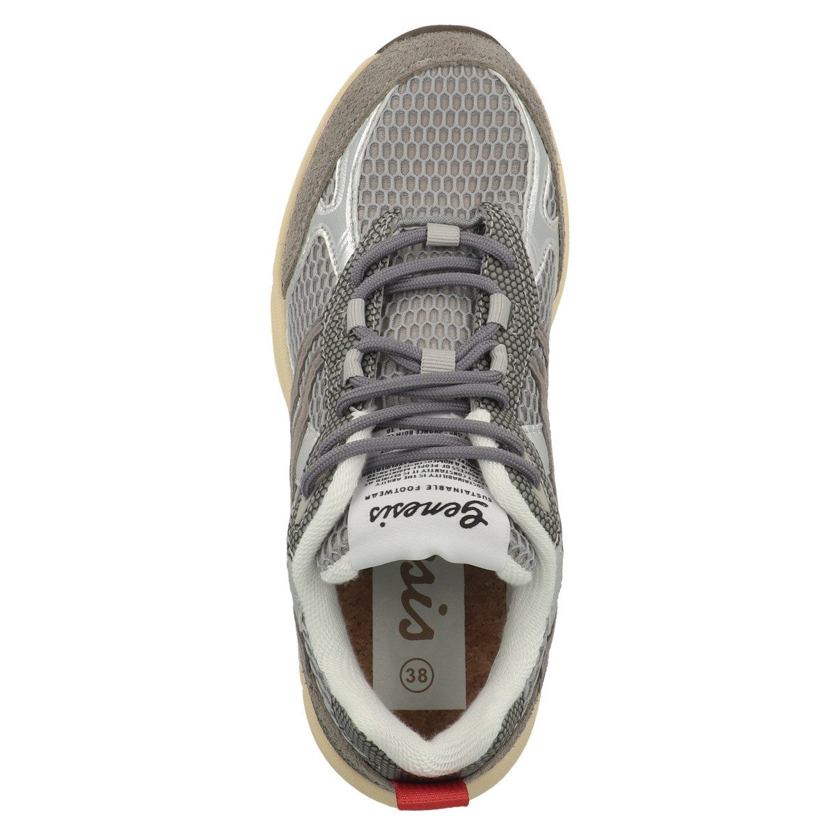 GENESIS G-Eco`99 Mono Mix Unisex Erwachsene Sneaker Turnschuhe, Sportschuhe, Freizeitschuhe, Halbschuhe, Schnürschuhe