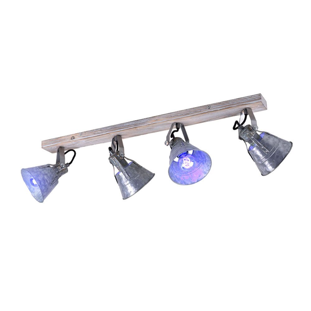 etc-shop LED Deckenspot, Leuchtmittel inklusive, Warmweiß, Farbwechsel, RETRO Decken Lampe Wohn Zimmer Spot Leuchte verstellbar DIMMBAR im Set