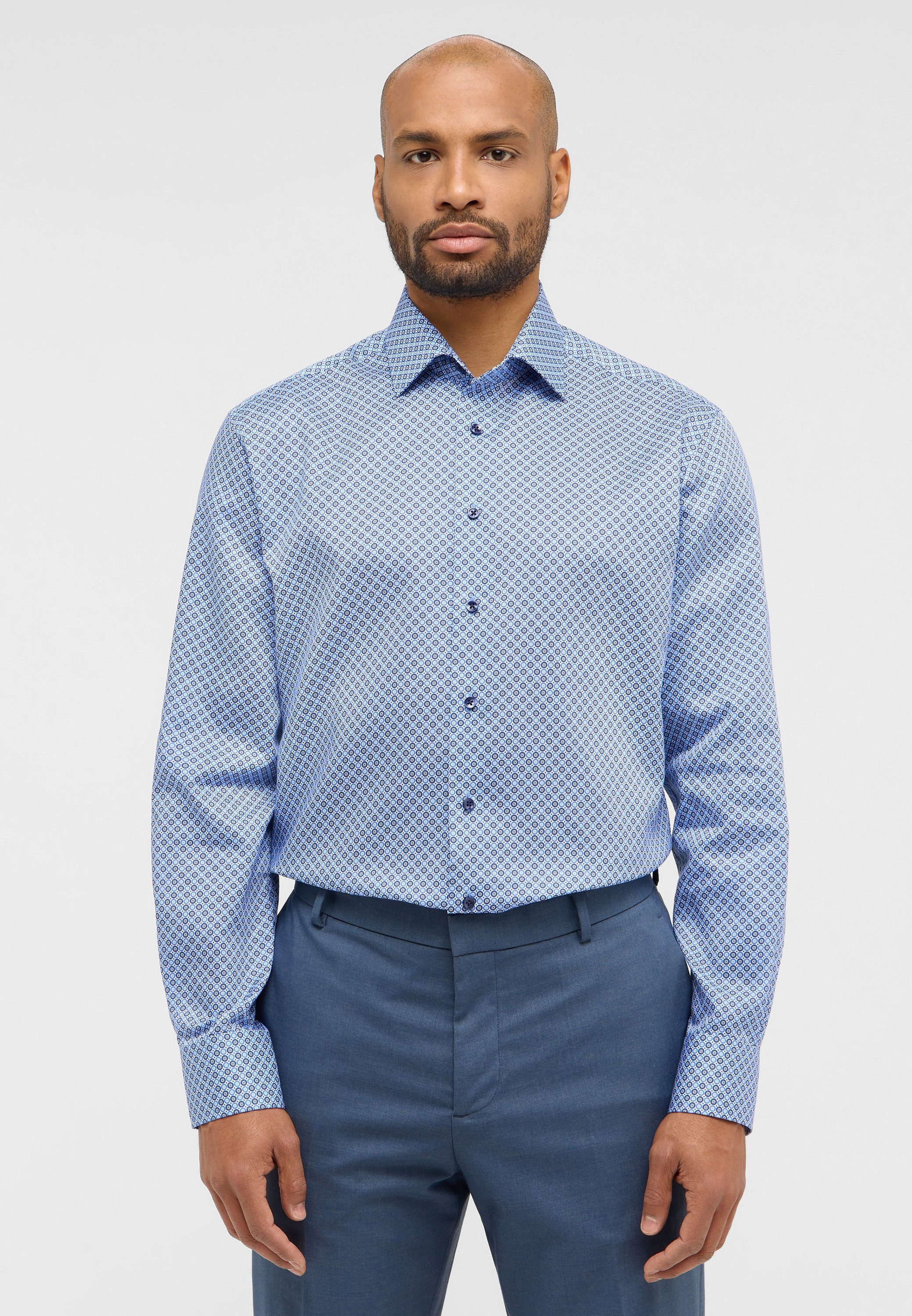 Eterna Langarmhemd "MODERN FIT" NON IRON (bügelfrei) günstig online kaufen