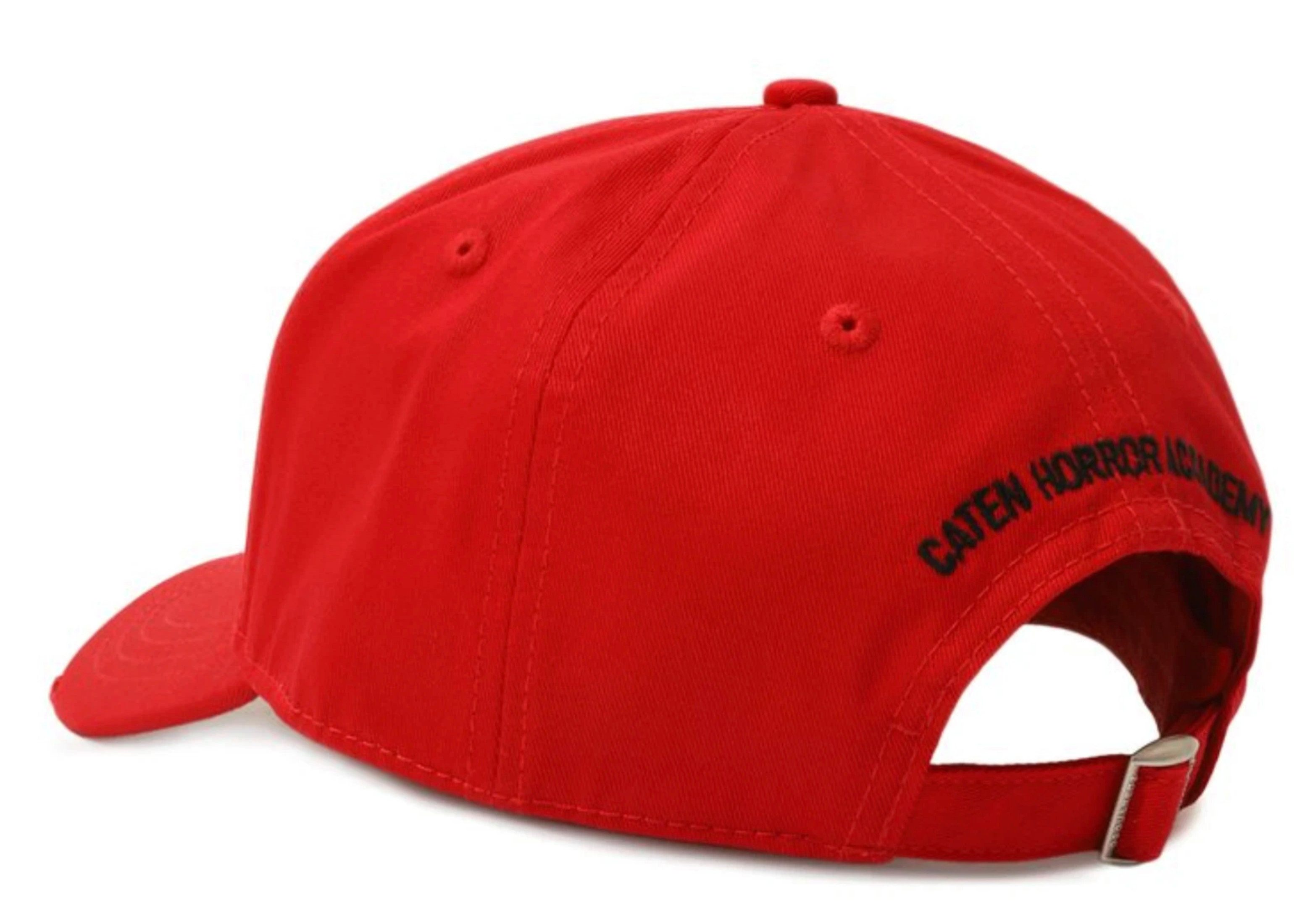 Dsquared2 Baseball Cap Halloween Horror Academy Limited Cap Mütze Basebalkappe Frontprint im tropfenden Blood-Design