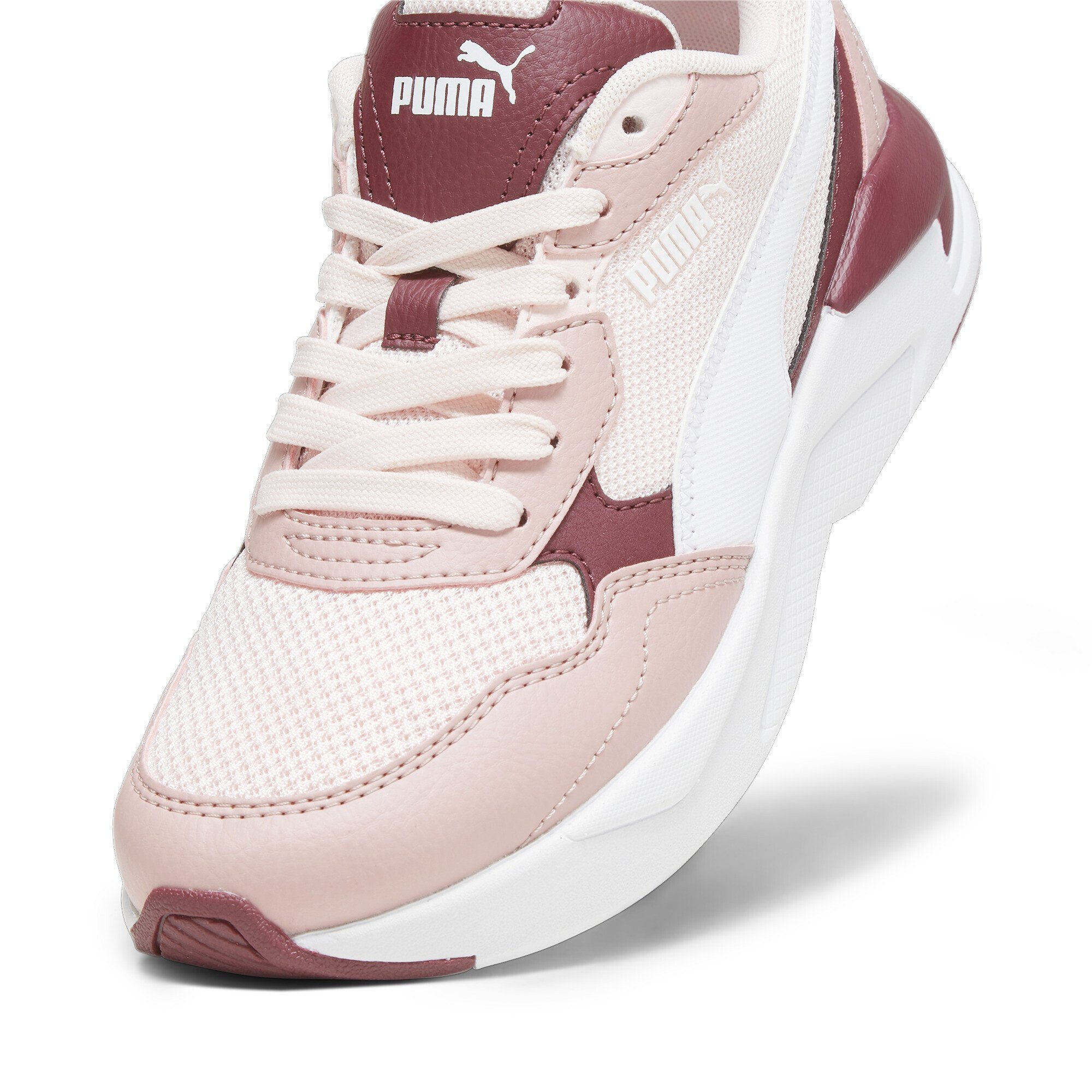PUMA Jugendliche White Sneakers Sneaker Future Pink Lite X-Ray Frosty Speed