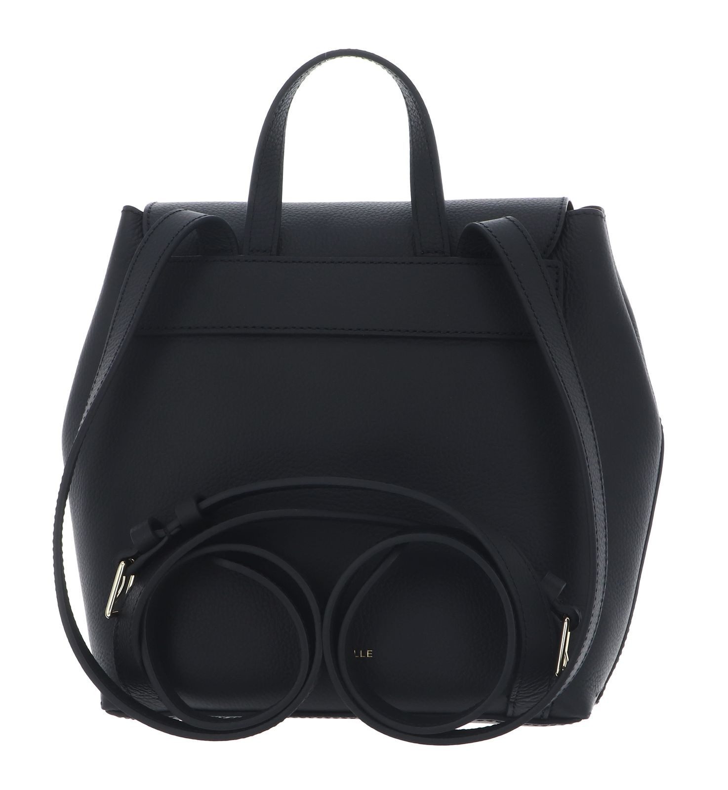COCCINELLE Rucksack Mini Bag Double Grainy Leather, aus echtem Leder